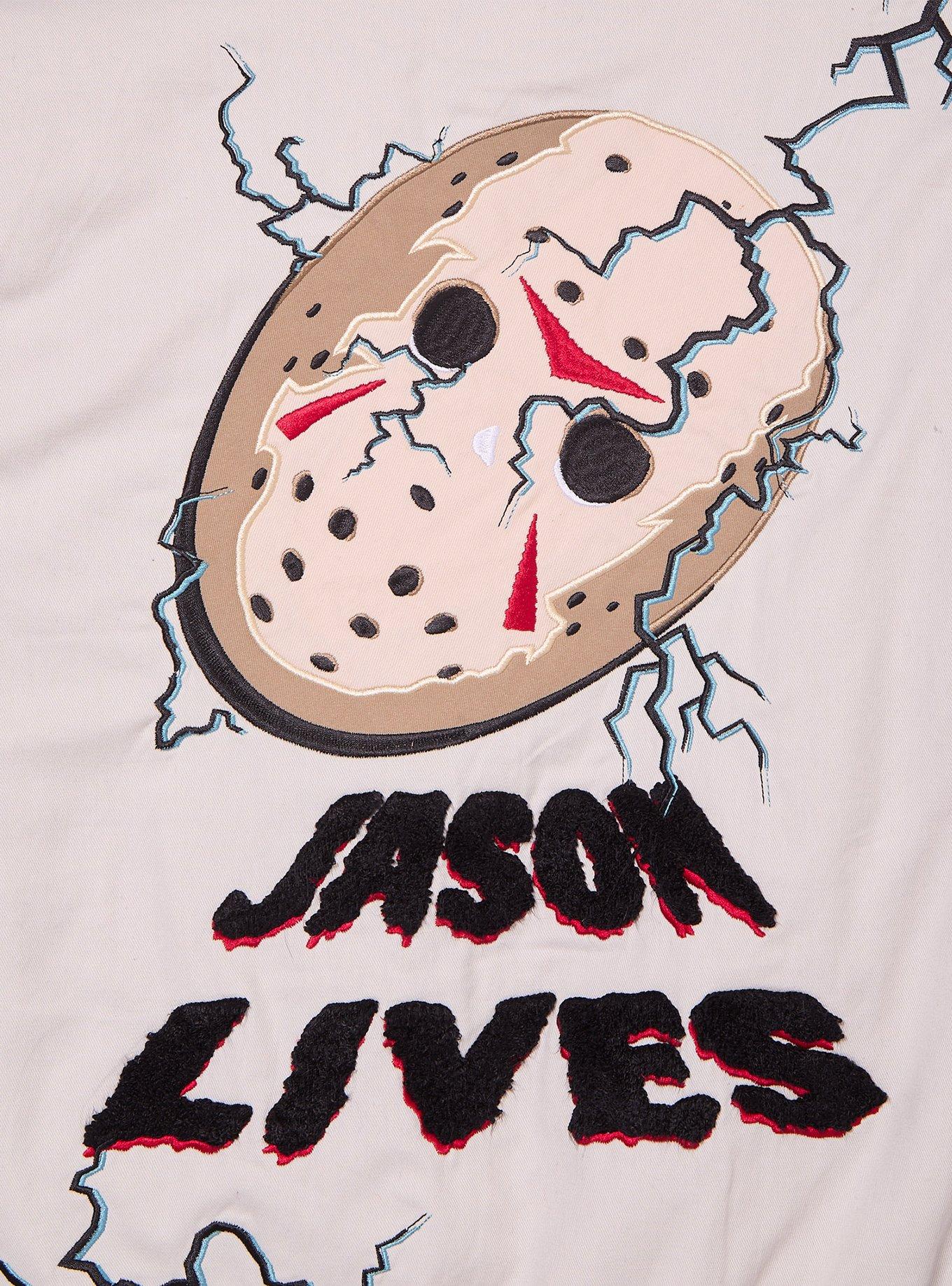Friday the 13th Jason Voorhees Varsity Jacket - BoxLunch Exclusive, MULTI, alternate