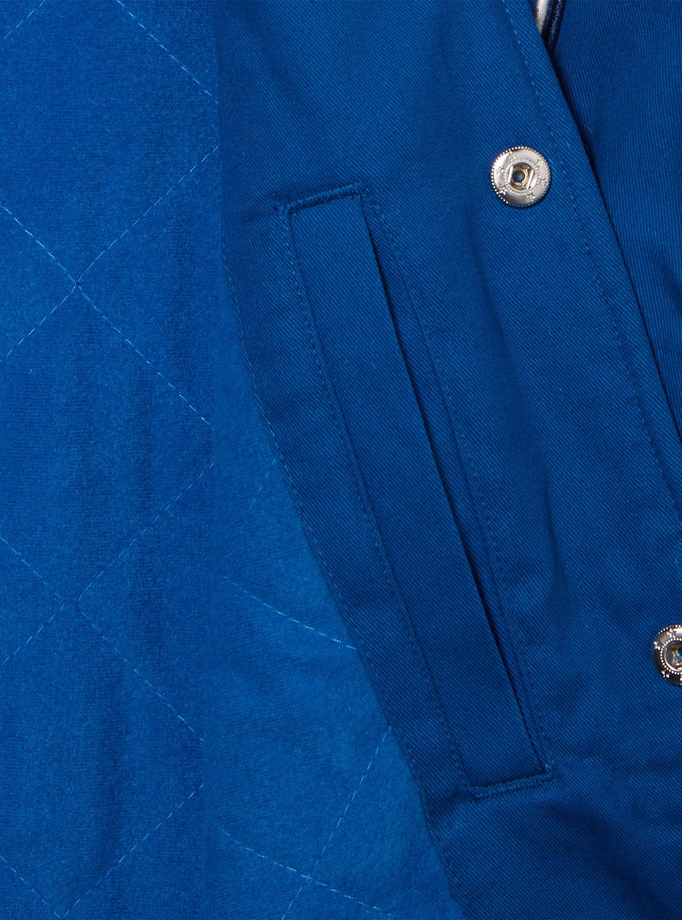 Disney Pixar Monsters University Varsity Jacket - BoxLunch Exclusive, BLUE, alternate