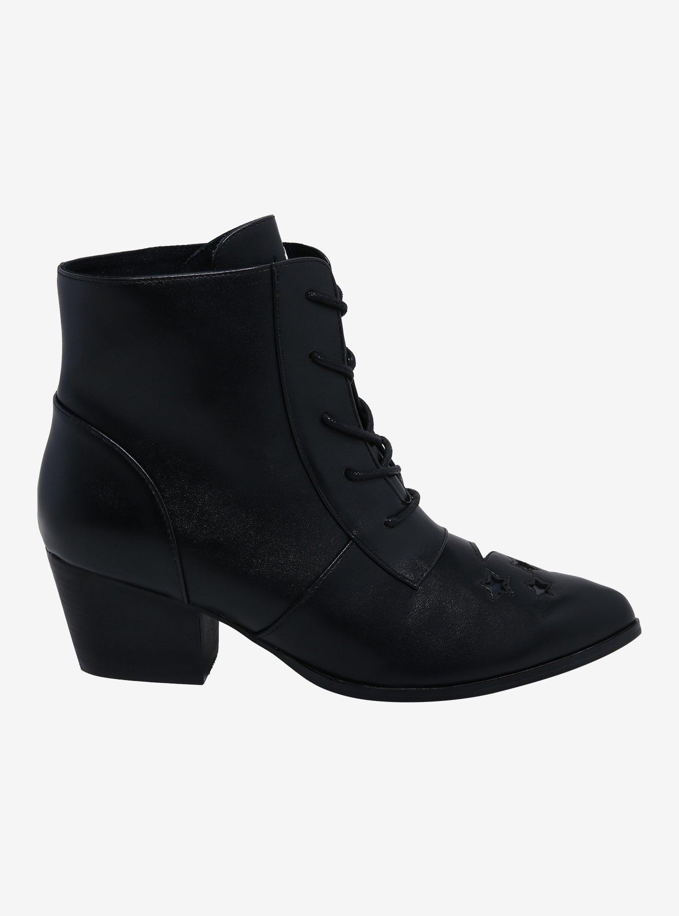 YRU Black Aura Celestial Booties, MULTI, alternate