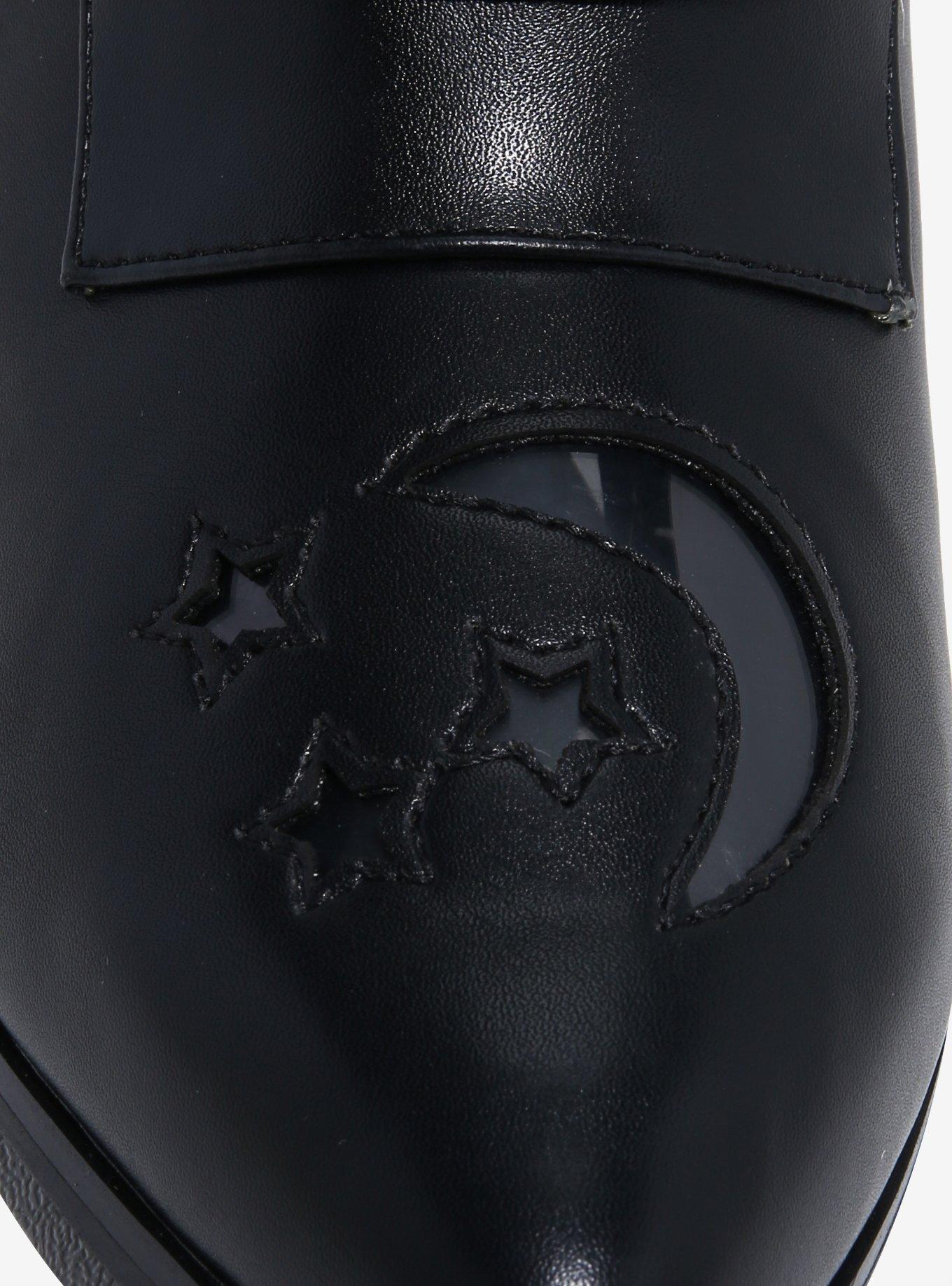 YRU Black Aura Celestial Booties, MULTI, alternate