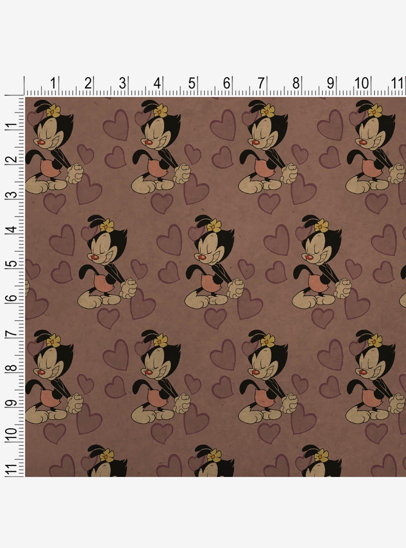 Animaniacs Hearts Premium Kraft Wrapping Paper