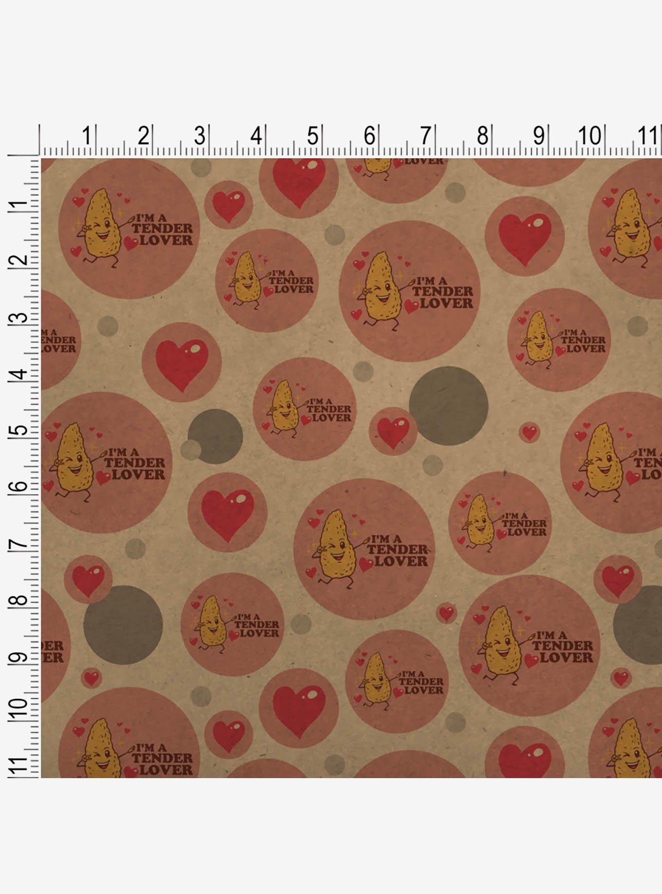 I'm A Tender Lover Chicken Nugget Premium Kraft Wrapping Paper, , alternate