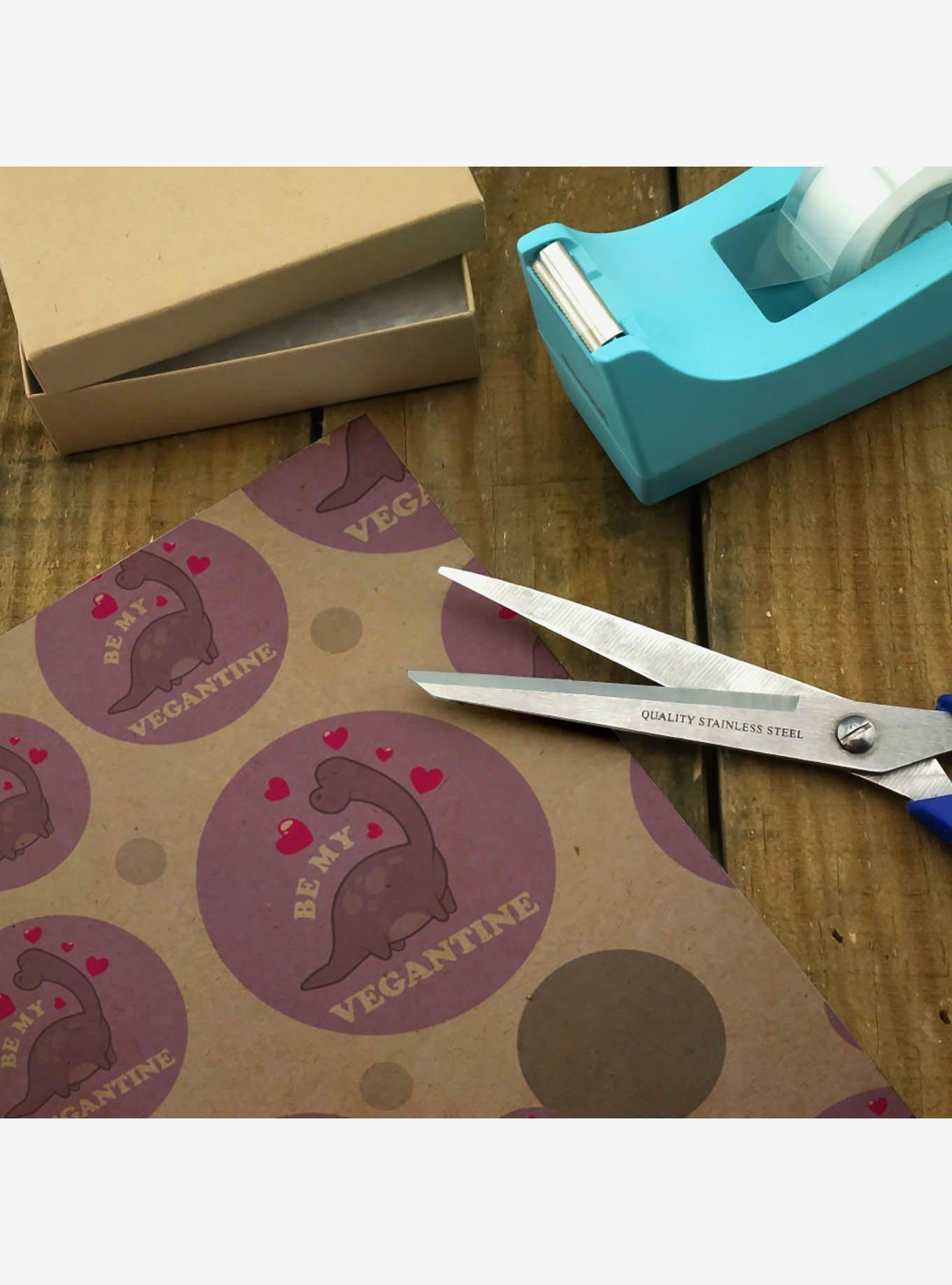 Be My Vegantine Valentine Vegan Premium Kraft Wrapping Paper, , alternate
