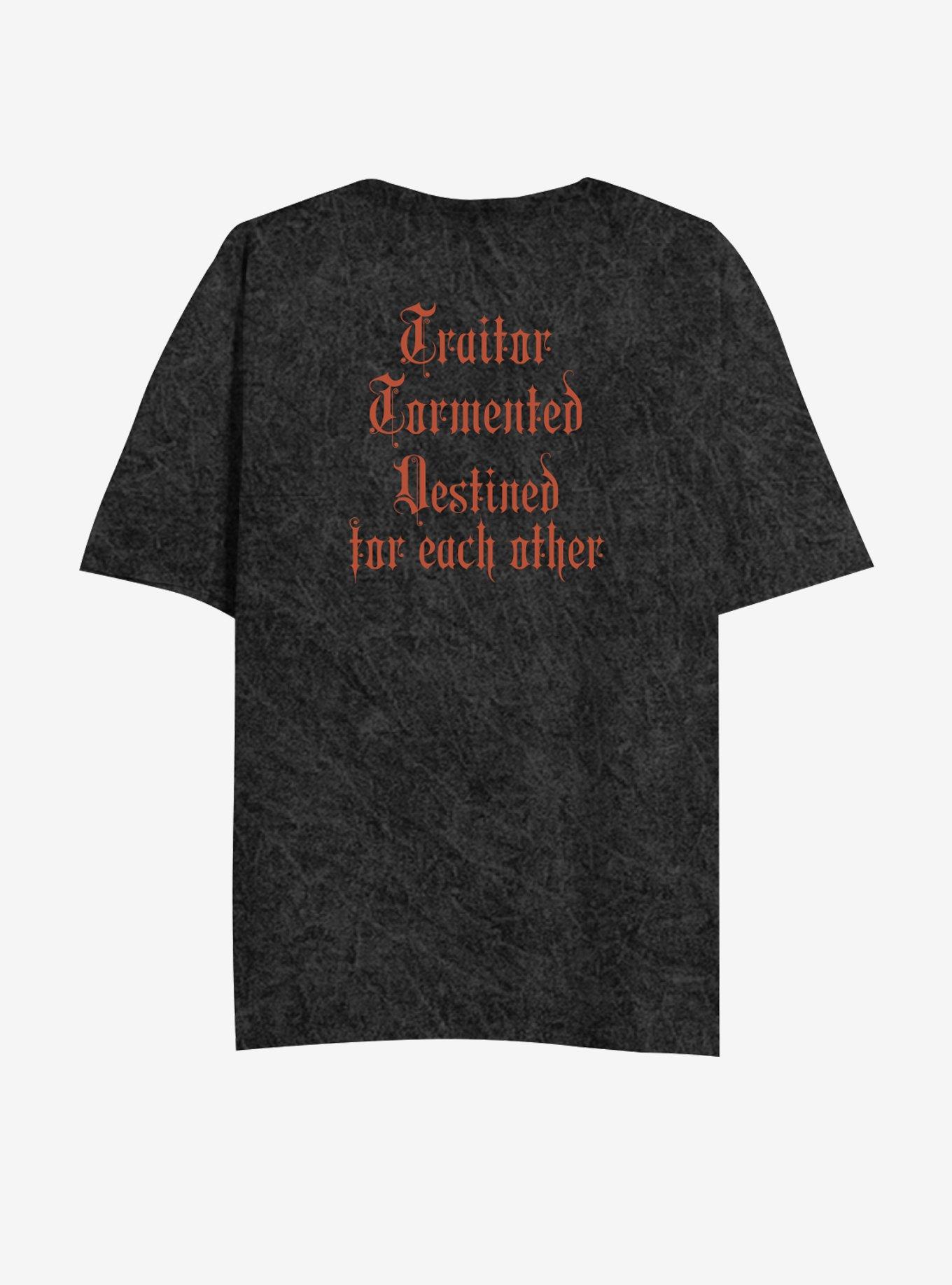 Powerless Reckless Traitor Tormented Girls T-Shirt, , hi-res