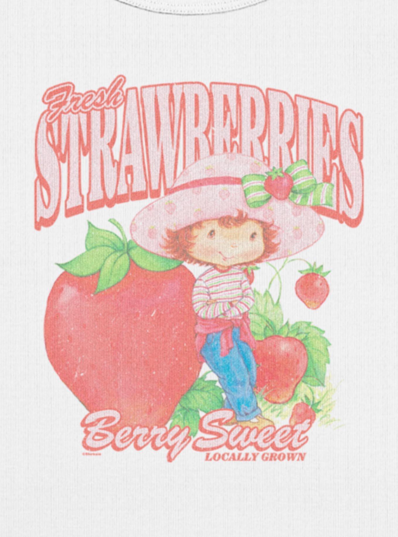 Strawberry Shortcake Berry Farm Girls Slouchy Sweatshirt, , hi-res