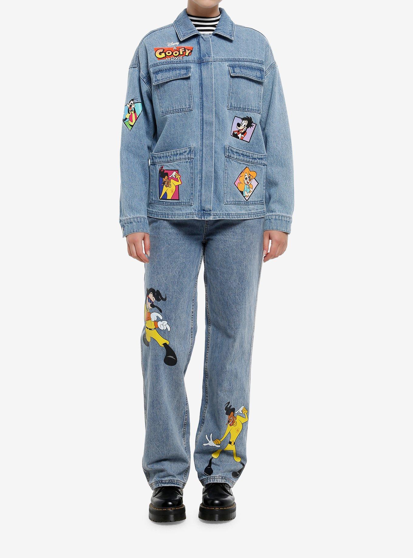 Her Universe Disney A Goofy Movie Characters Girls Denim Jacket