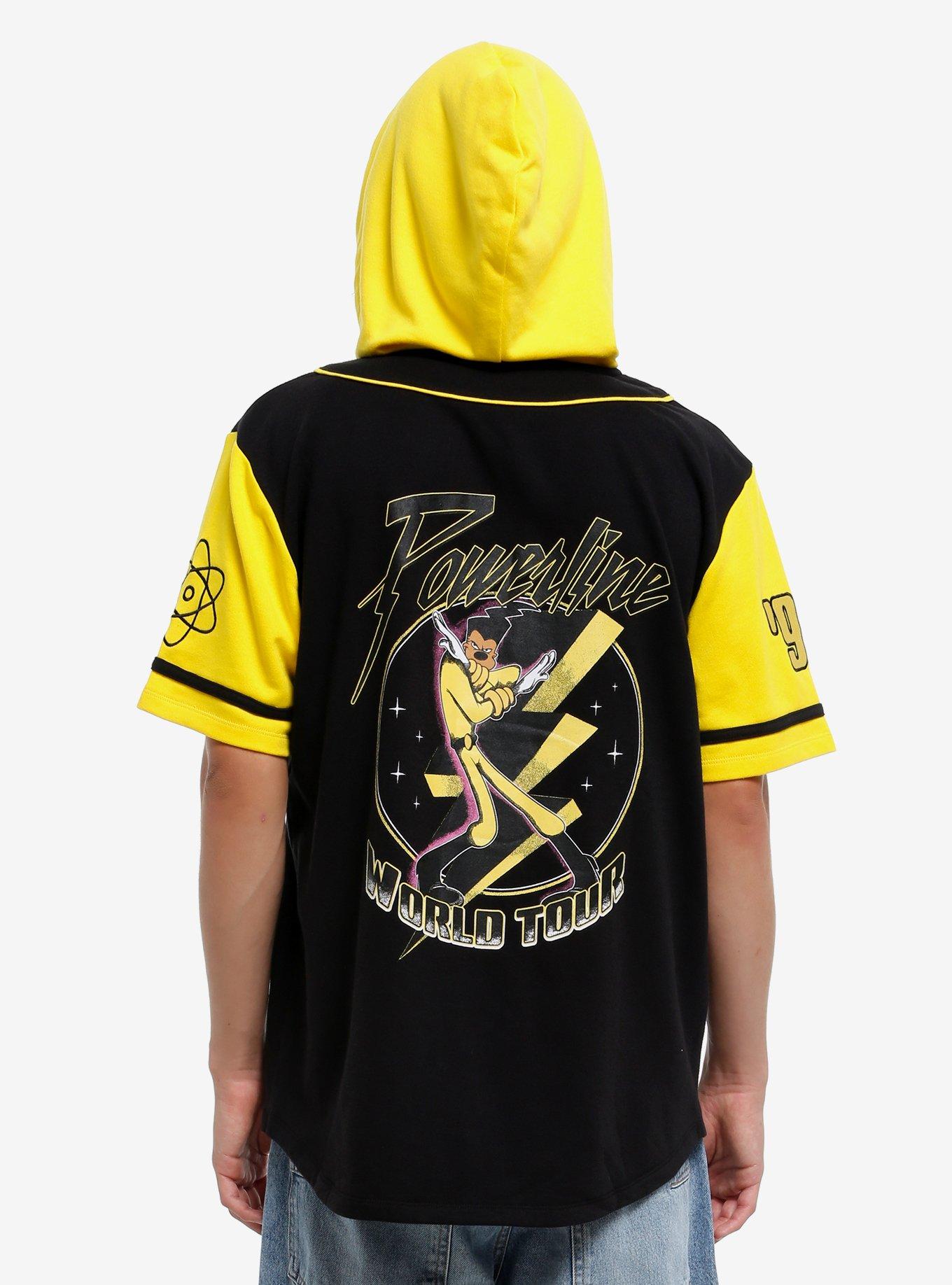 Our Universe Disney A Goofy Movie Powerline Hooded Baseball Jersey, , hi-res