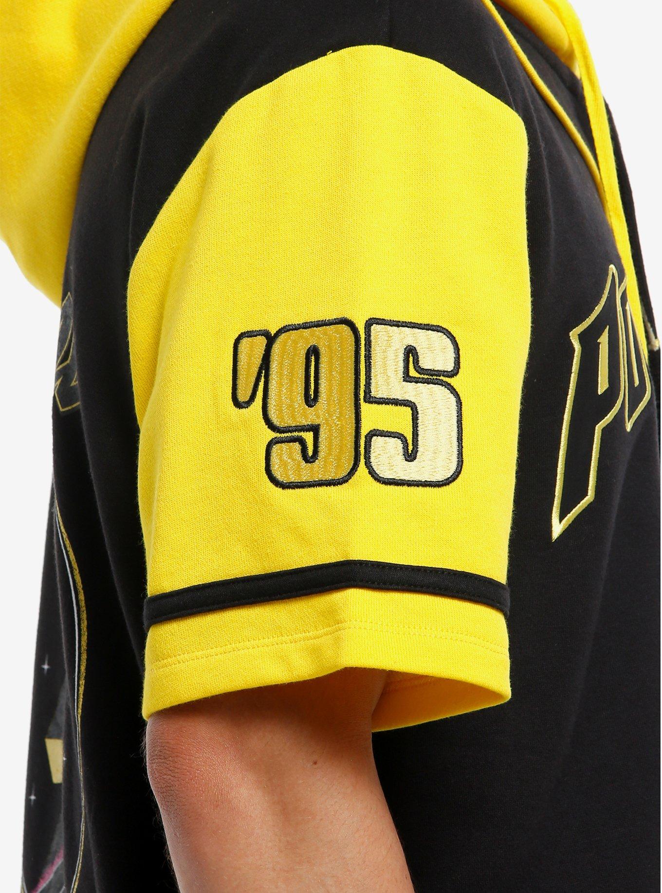 Our Universe Disney A Goofy Movie Powerline Hooded Baseball Jersey, BLACK, alternate