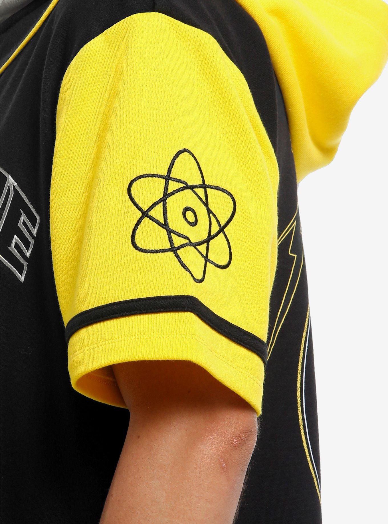 Our Universe Disney A Goofy Movie Powerline Hooded Baseball Jersey, BLACK, alternate