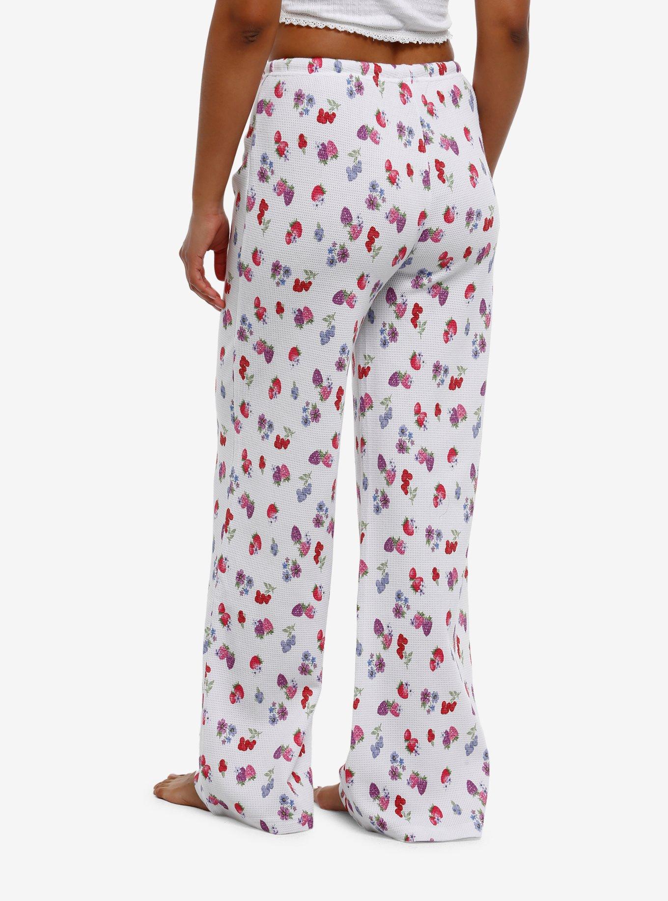 Berries Thermal Pajama Pants, , hi-res