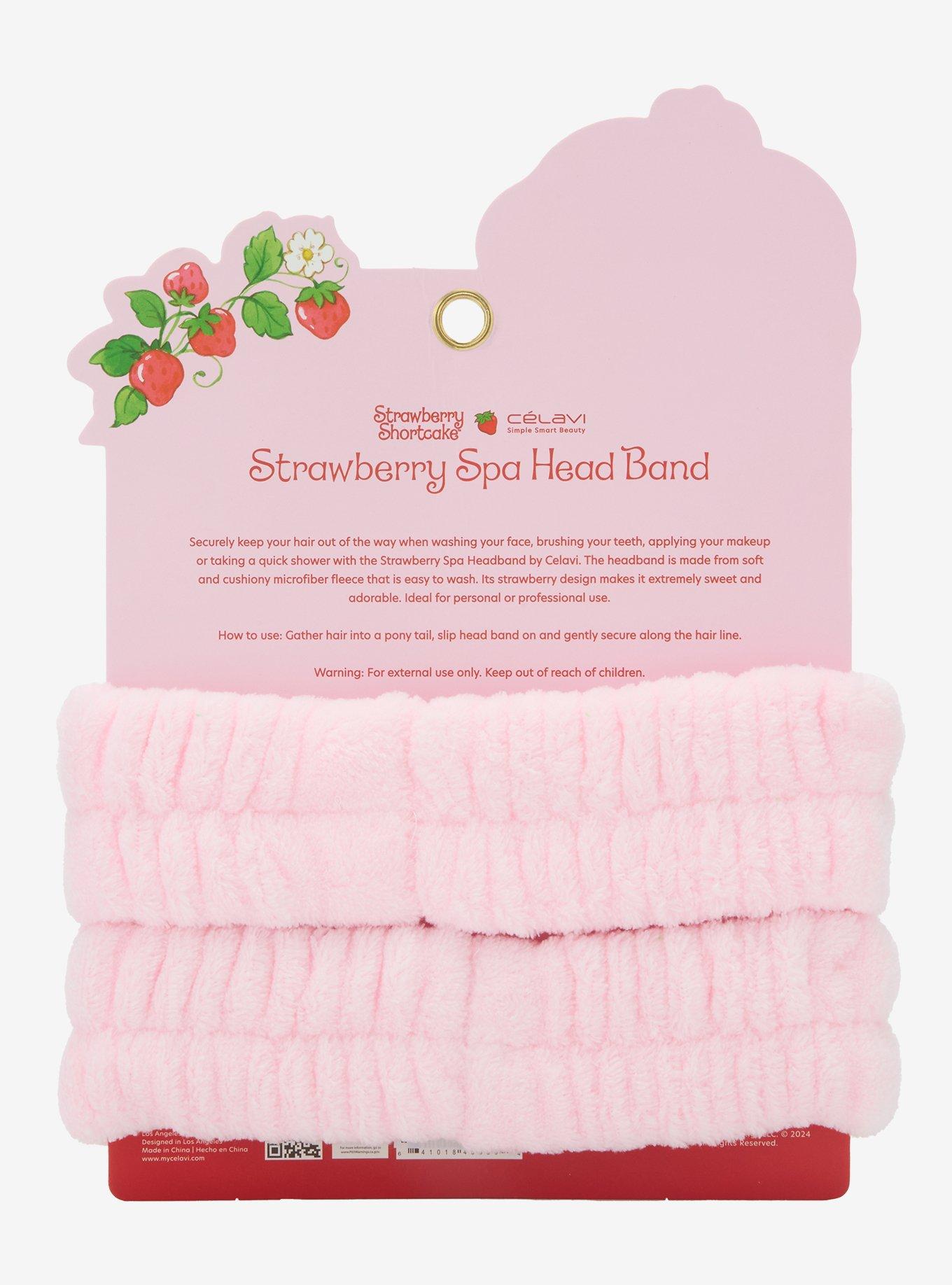 Célavi Strawberry Shortcake Spa Hair Band Set