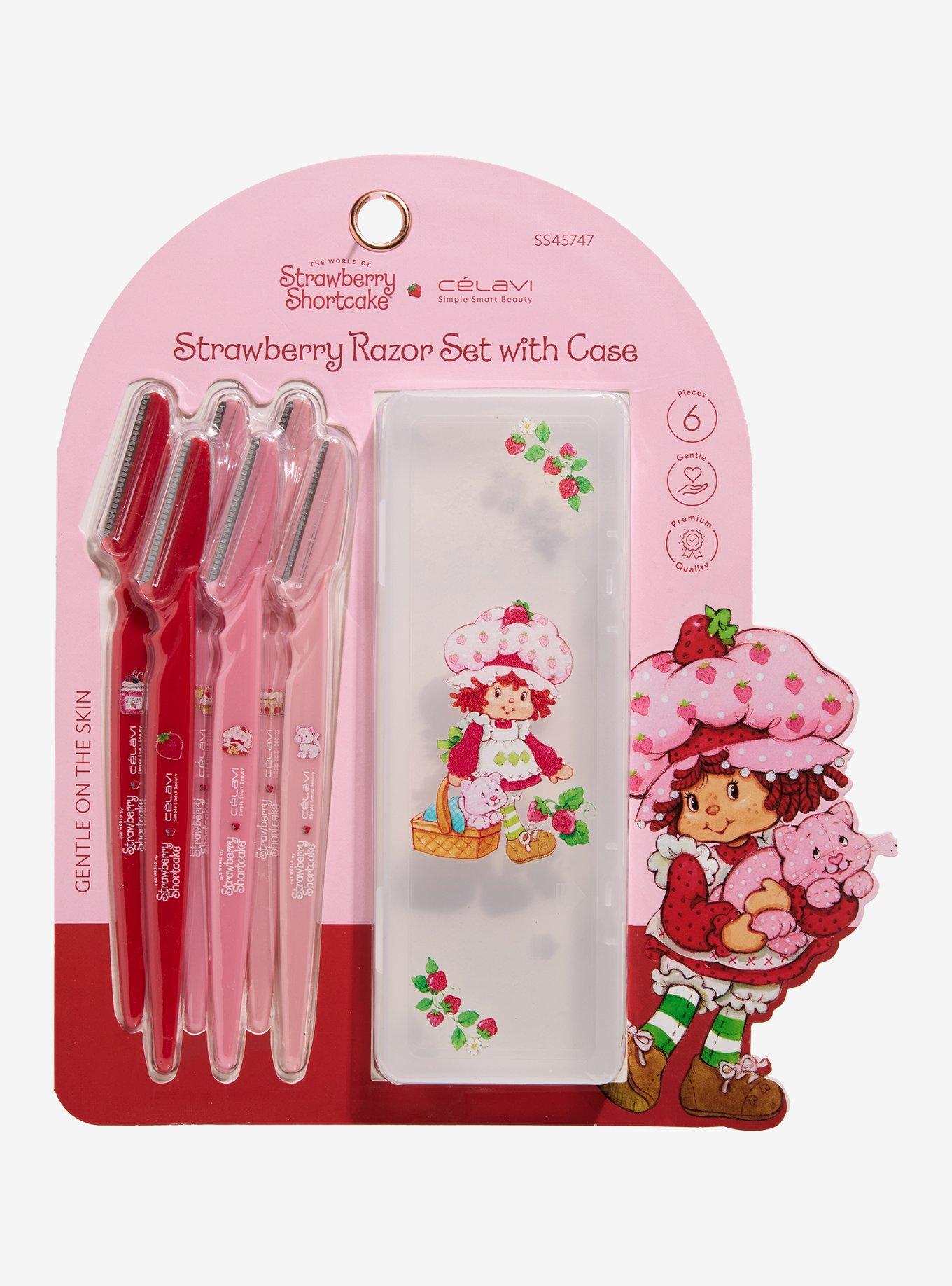 Célavi Strawberry Shortcake Razor Set with Case