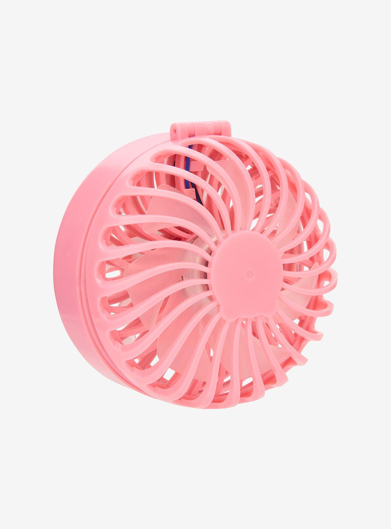 C&eacute;lavi Strawberry Shortcake Sweetheart Compact Fan with Mirror, , alternate