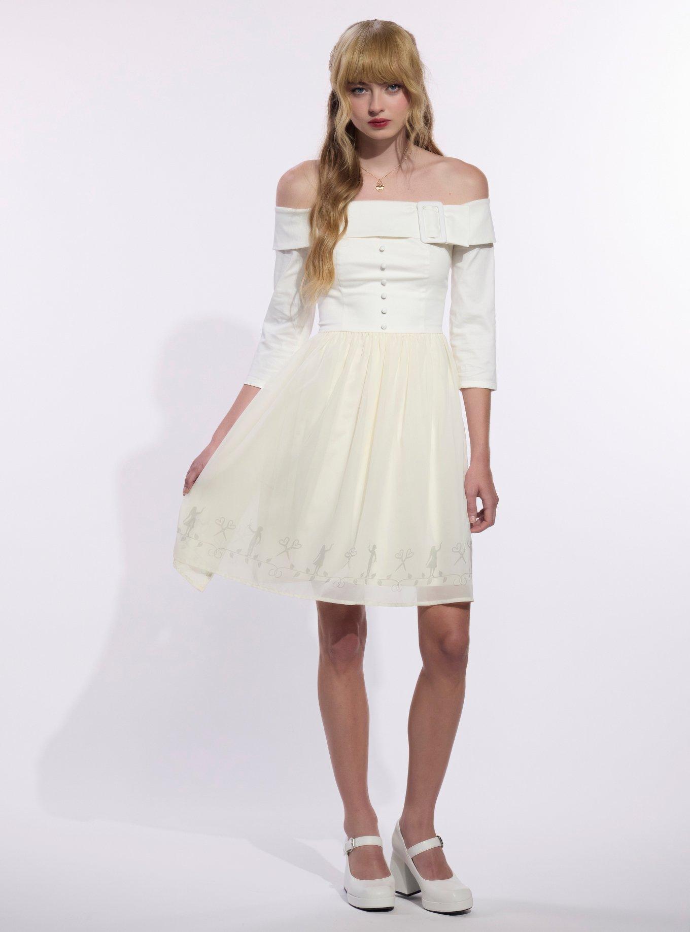 Her Universe Edward Scissorhands Kim Off-The-Shoulder Dress, , hi-res