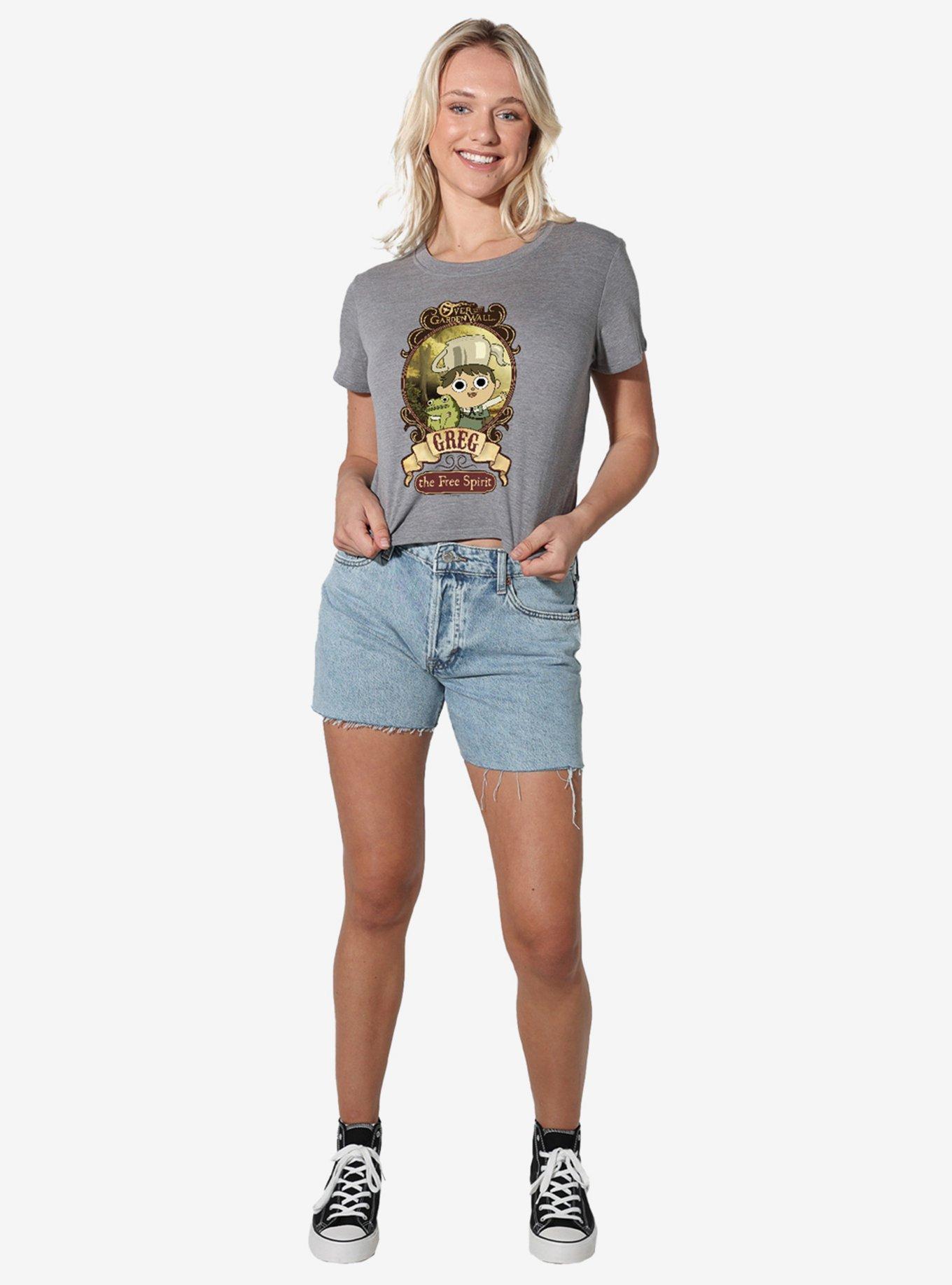 Over The Garden Wall Greg Poster Women's Crop Top T-Shirt, , hi-res