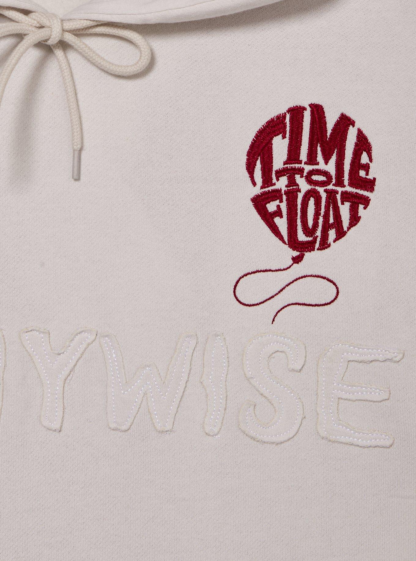 It Pennywise Time To Float Hoodie — BoxLunch Exclusive, OFF WHITE, alternate
