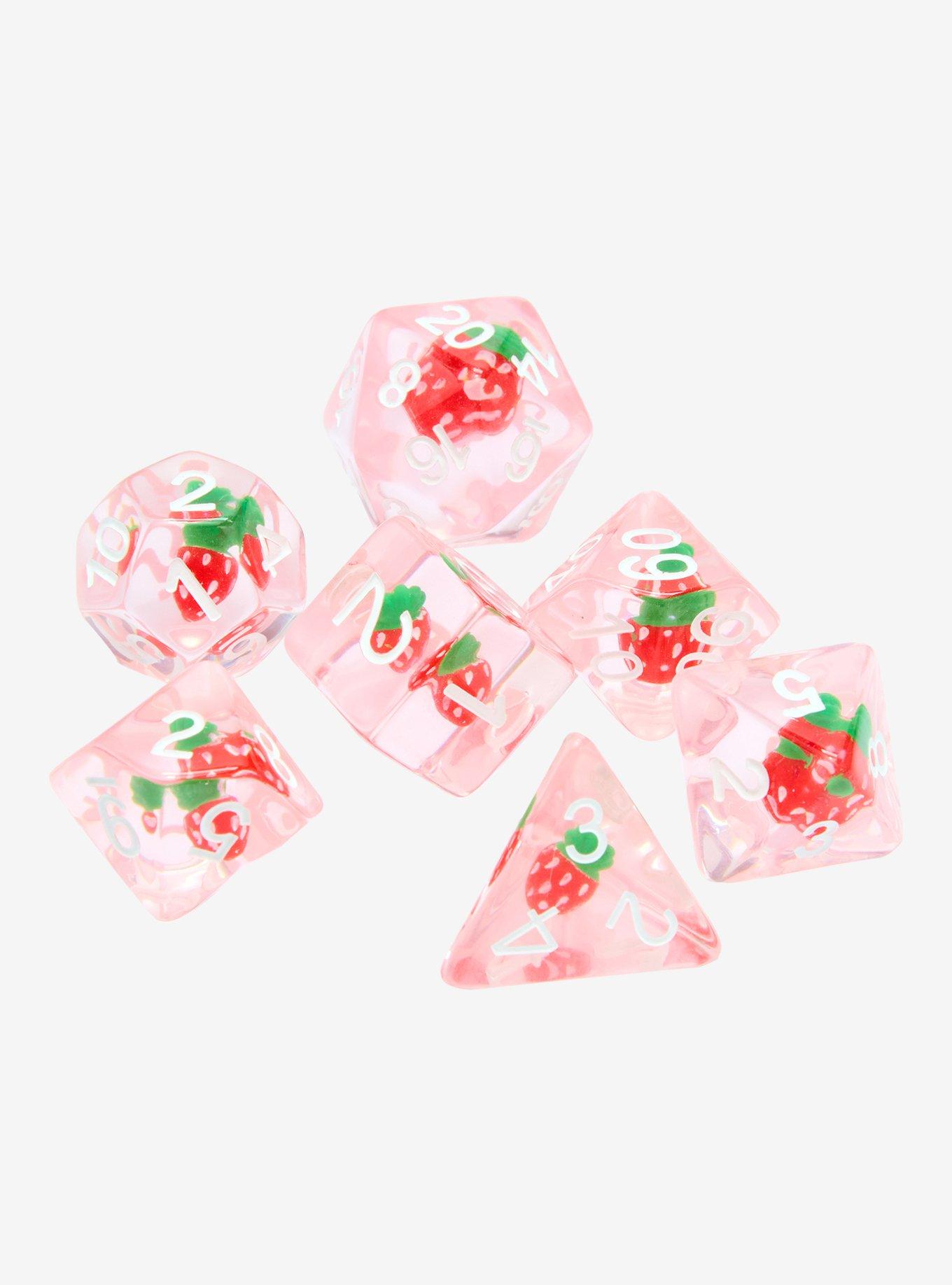 Strawberry Dice Set, , hi-res
