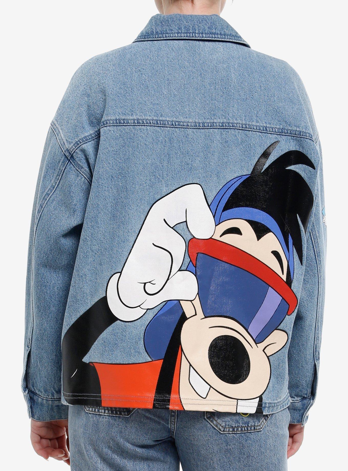 Her Universe Disney A Goofy Movie Characters Denim Jacket, , hi-res