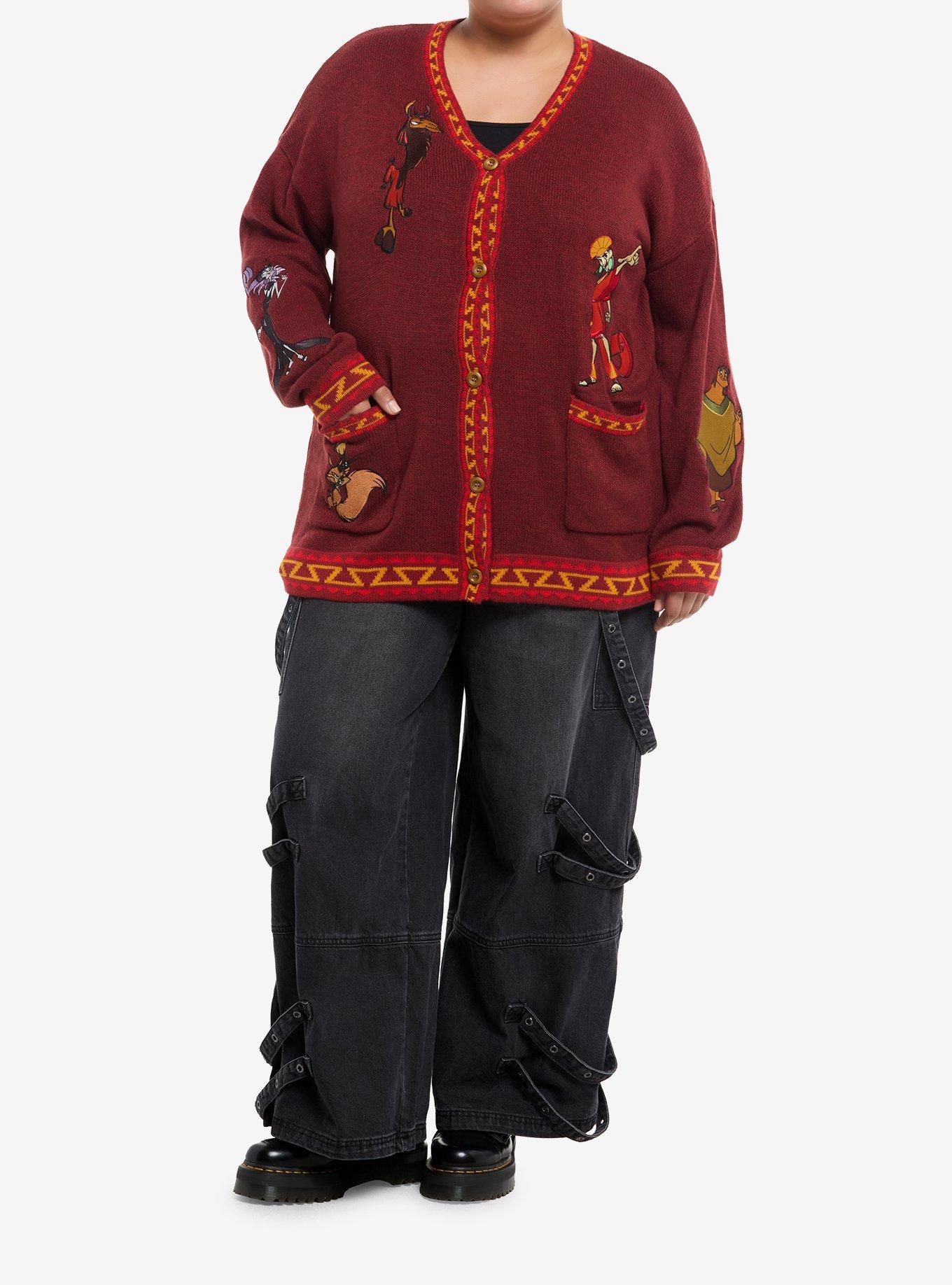 Her Universe Disney The Emperor's New Groove Character Cardigan Plus Size, , hi-res