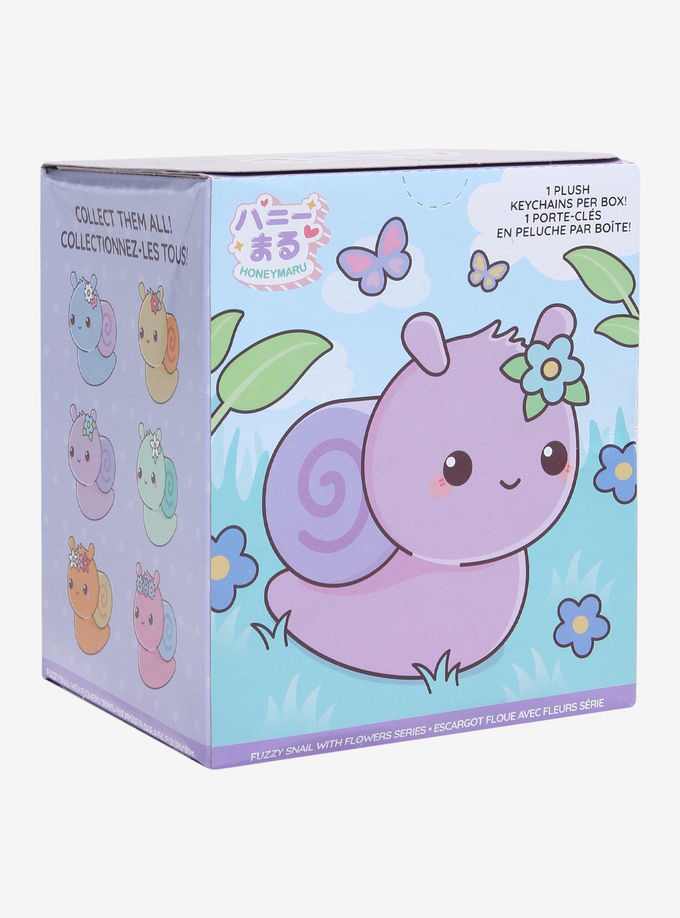 Honeymaru Flowr Snails Plush Blind Box Keychain, , hi-res