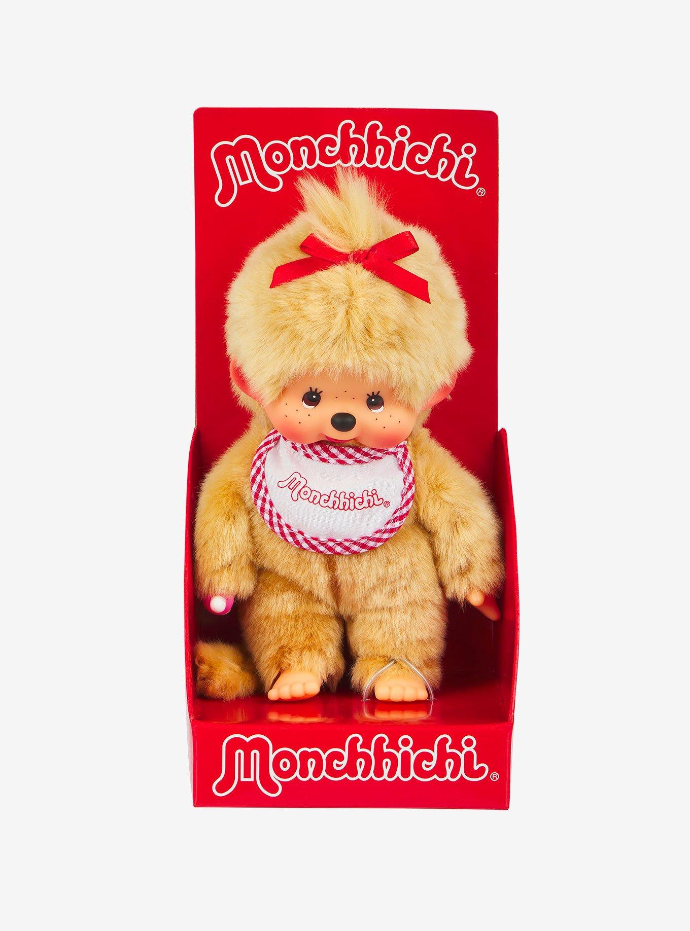 Monchhichi Beige Girl Doll, , alternate