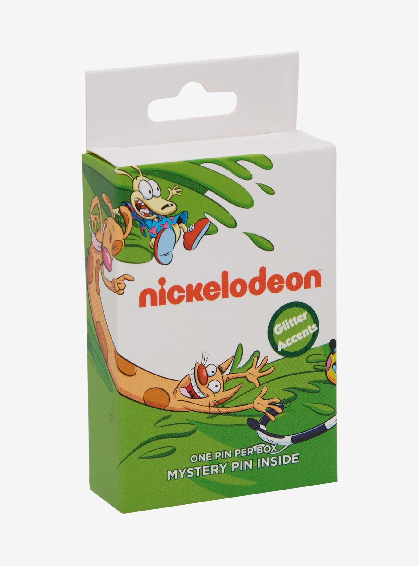 Buckle-Down Nickelodeon Shows Glitter Blind Box Enamel Pin Hot Topic Exclusive, , hi-res