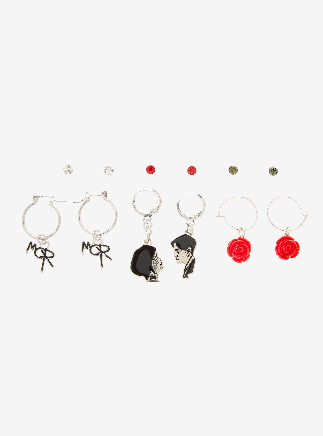 My Chemical Romance Icon Earring Set, , hi-res