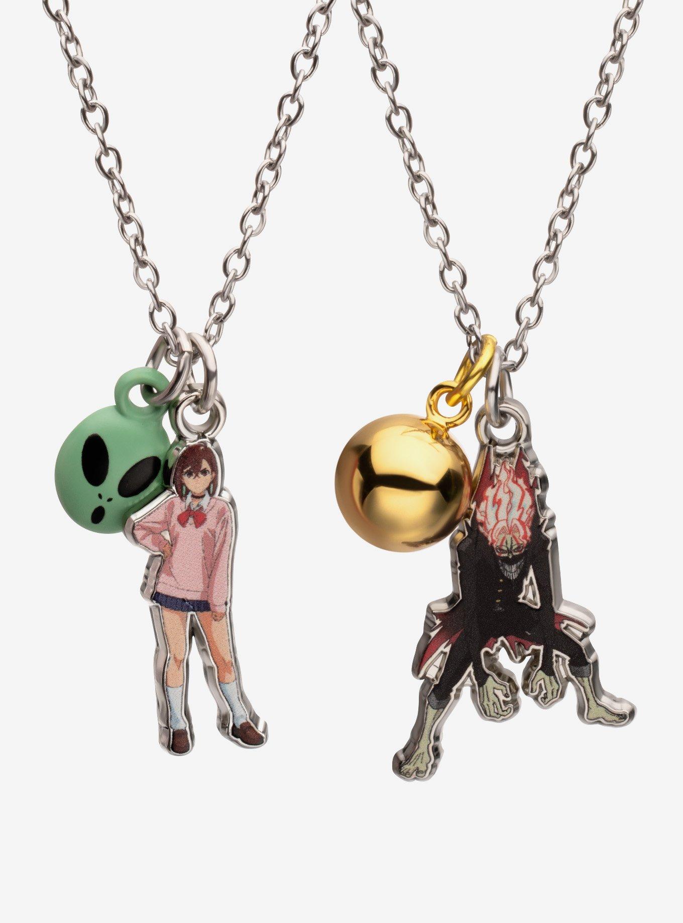 Dandadan Momo & Okarun Best Friend Necklace Set, , hi-res