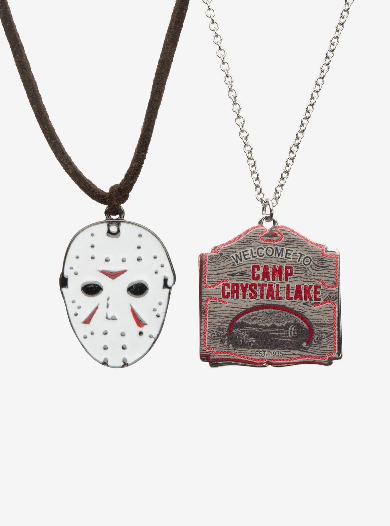 Friday The 13th Icons Necklace Set, , hi-res