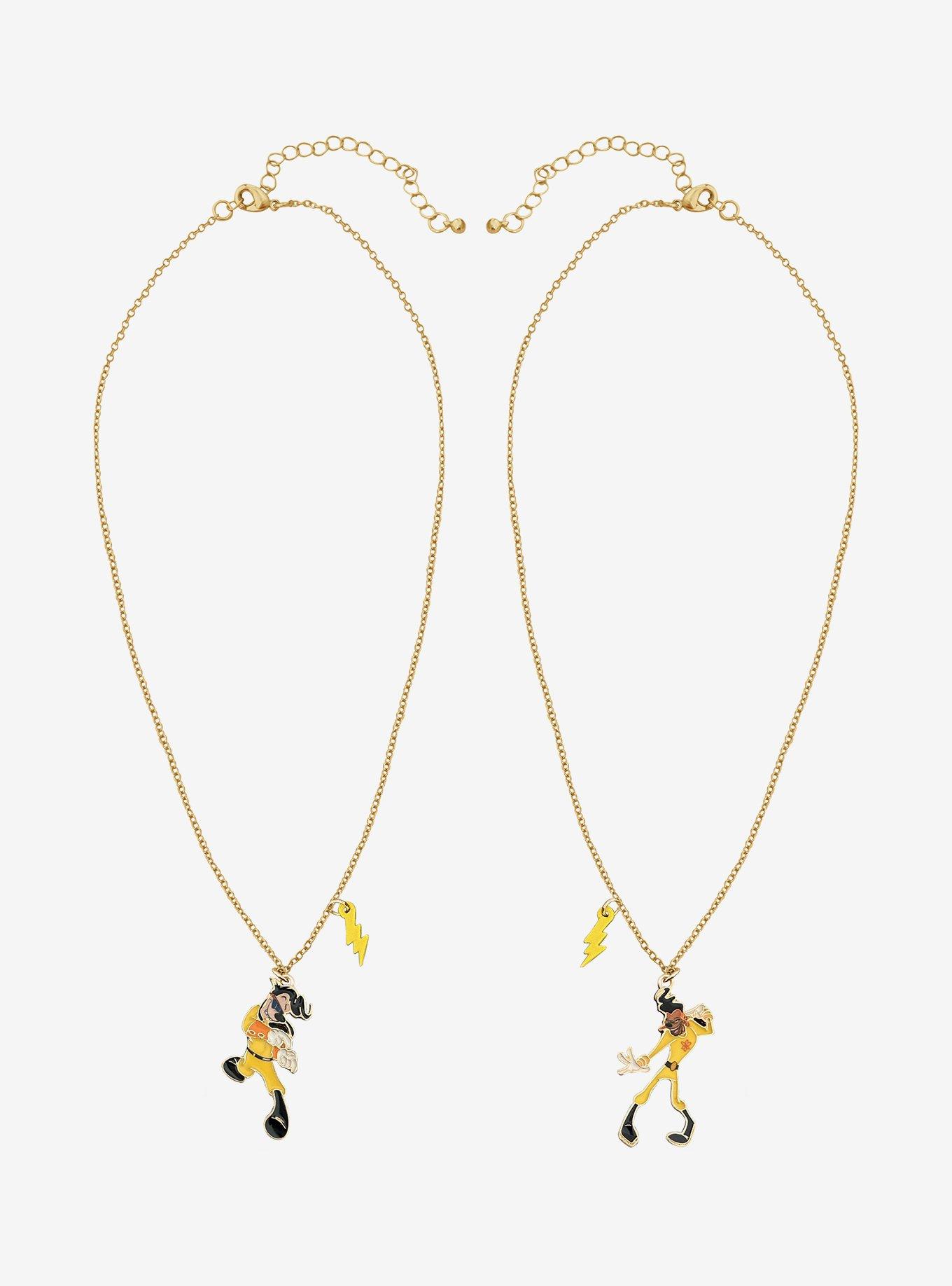 Her Universe Disney A Goofy Movie Powerline & Max Best Friend Necklace Set, , hi-res