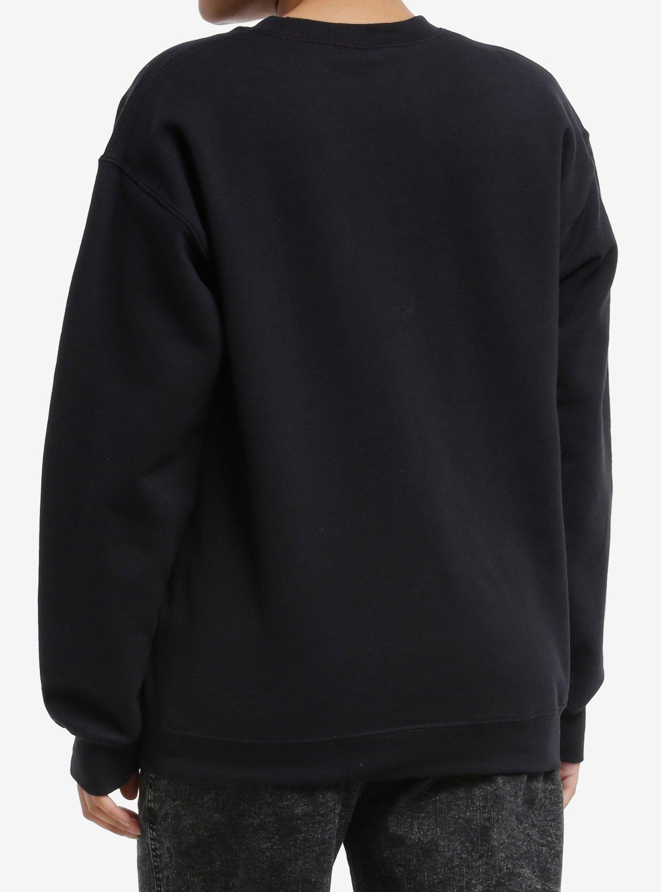 A Court Of Thorns And Roses Bat Boys Metallic Ink Girls Sweatshirt, MULTI, alternate