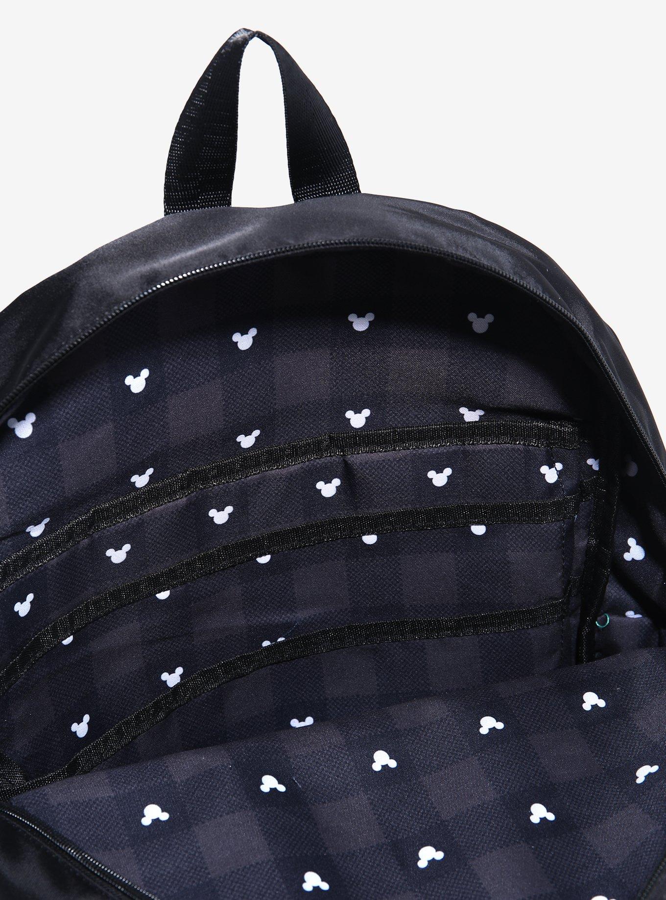 Disney Mickey Mouse Quilted Multi-Pocket Backpack - BoxLunch Exclusive, , alternate