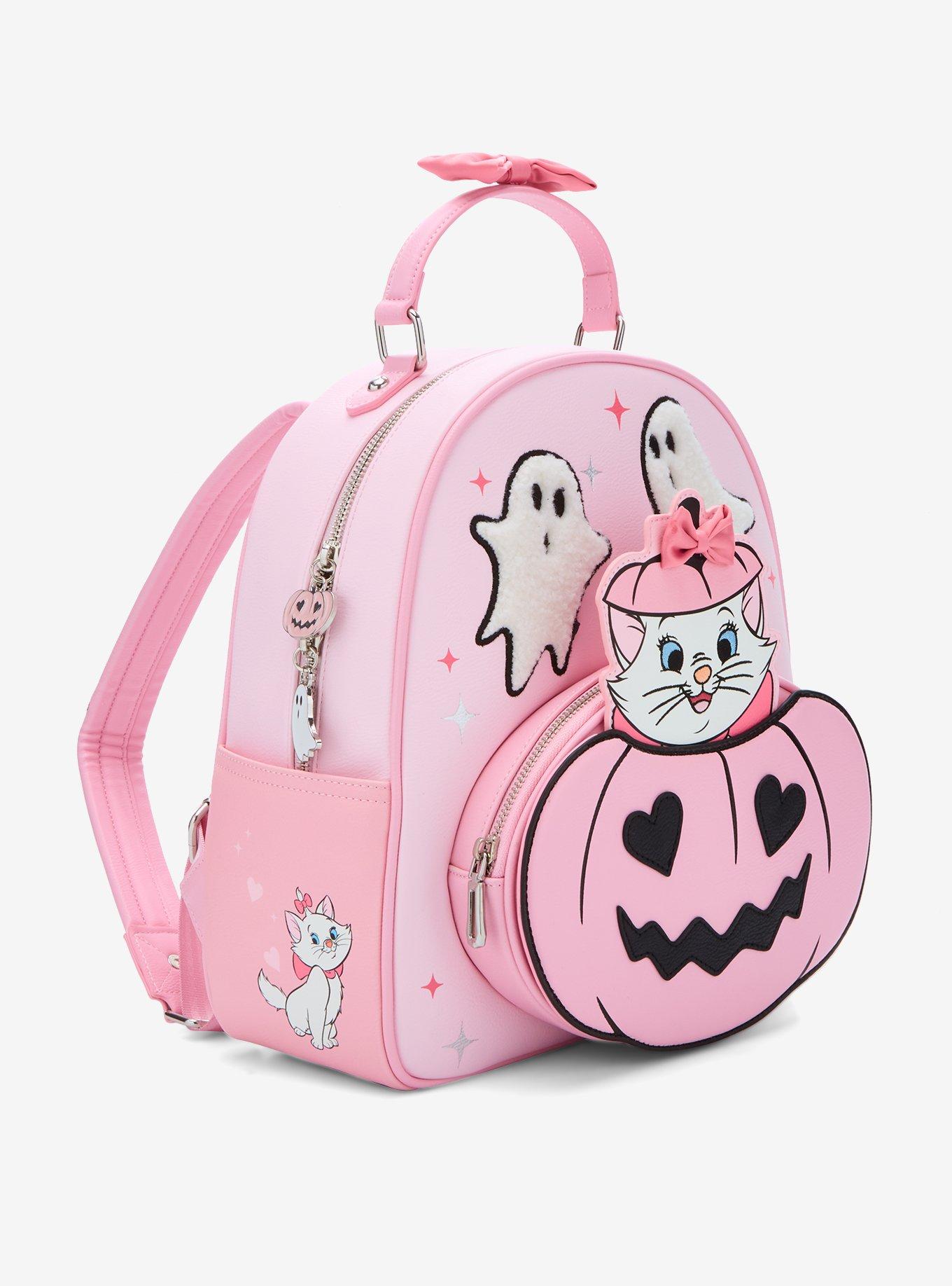 Disney The Aristocats Marie Halloween Pink Mini Backpack — BoxLunch Exclusive, , hi-res