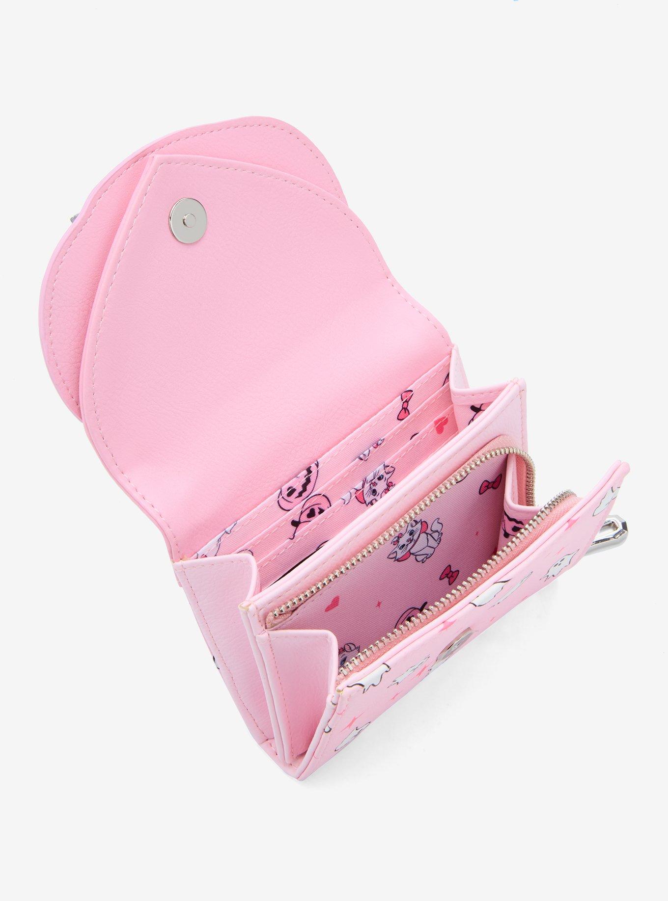 Disney The Aristocats Marie Halloween Pink Zip Wallet — BoxLunch Exclusive, , alternate