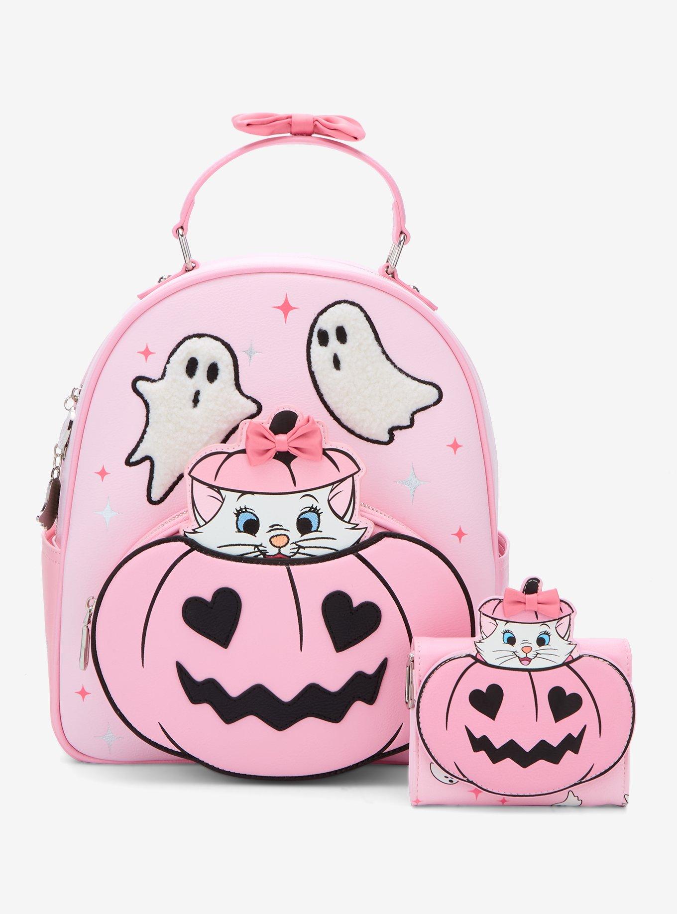 Disney The Aristocats Marie Halloween Pink Zip Wallet — BoxLunch Exclusive, , alternate