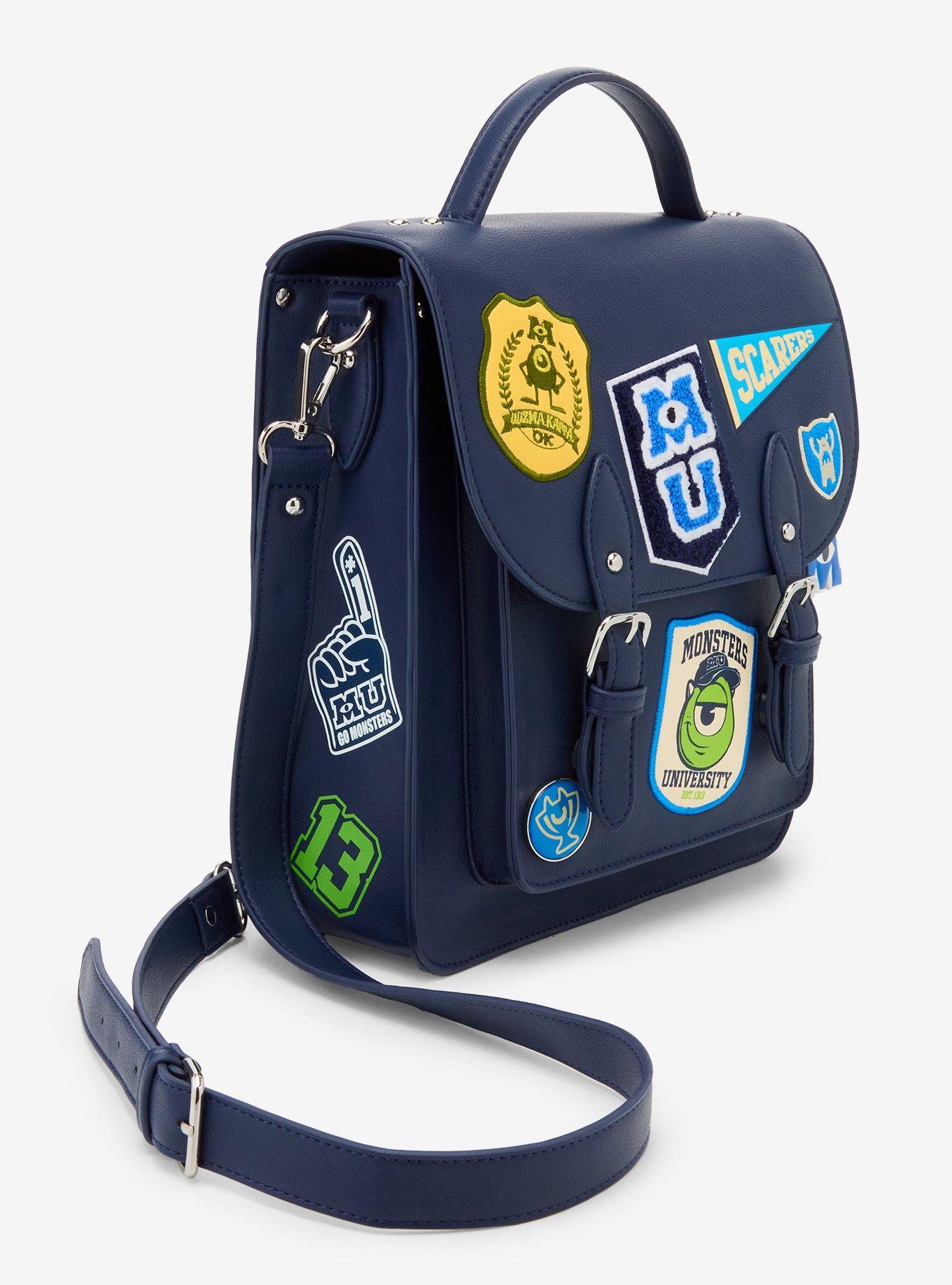 Disney Pixar Monsters University Patches Mini Backpack - BoxLunch Exclusive, , hi-res