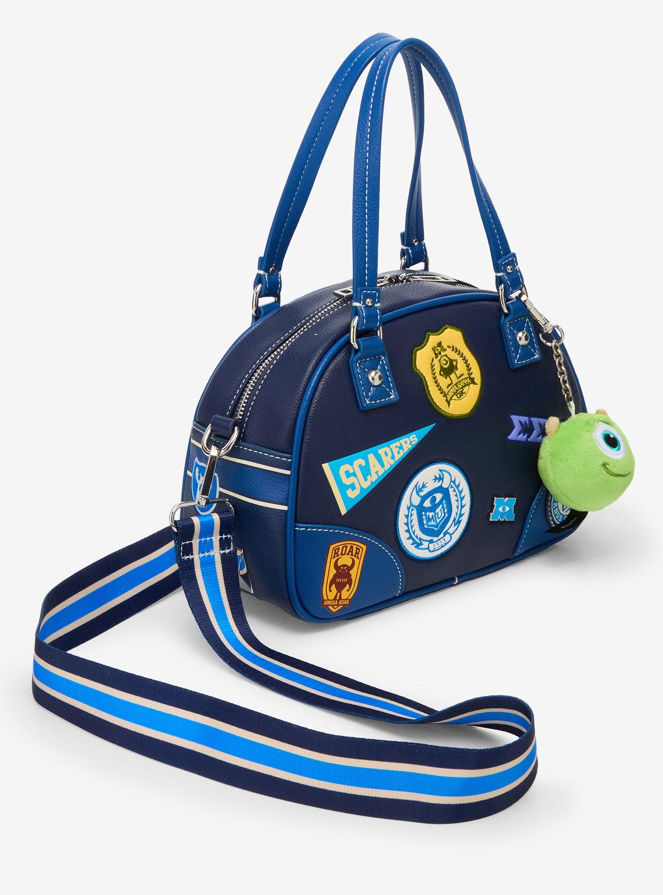 Disney Pixar Monsters University Patches Dome Handbag - BoxLunch Exclusive, , hi-res