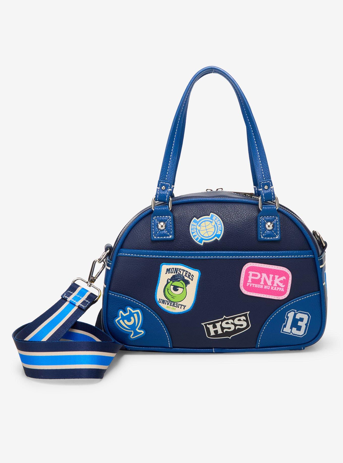 Disney Pixar Monsters University Patches Dome Handbag - BoxLunch Exclusive, , alternate
