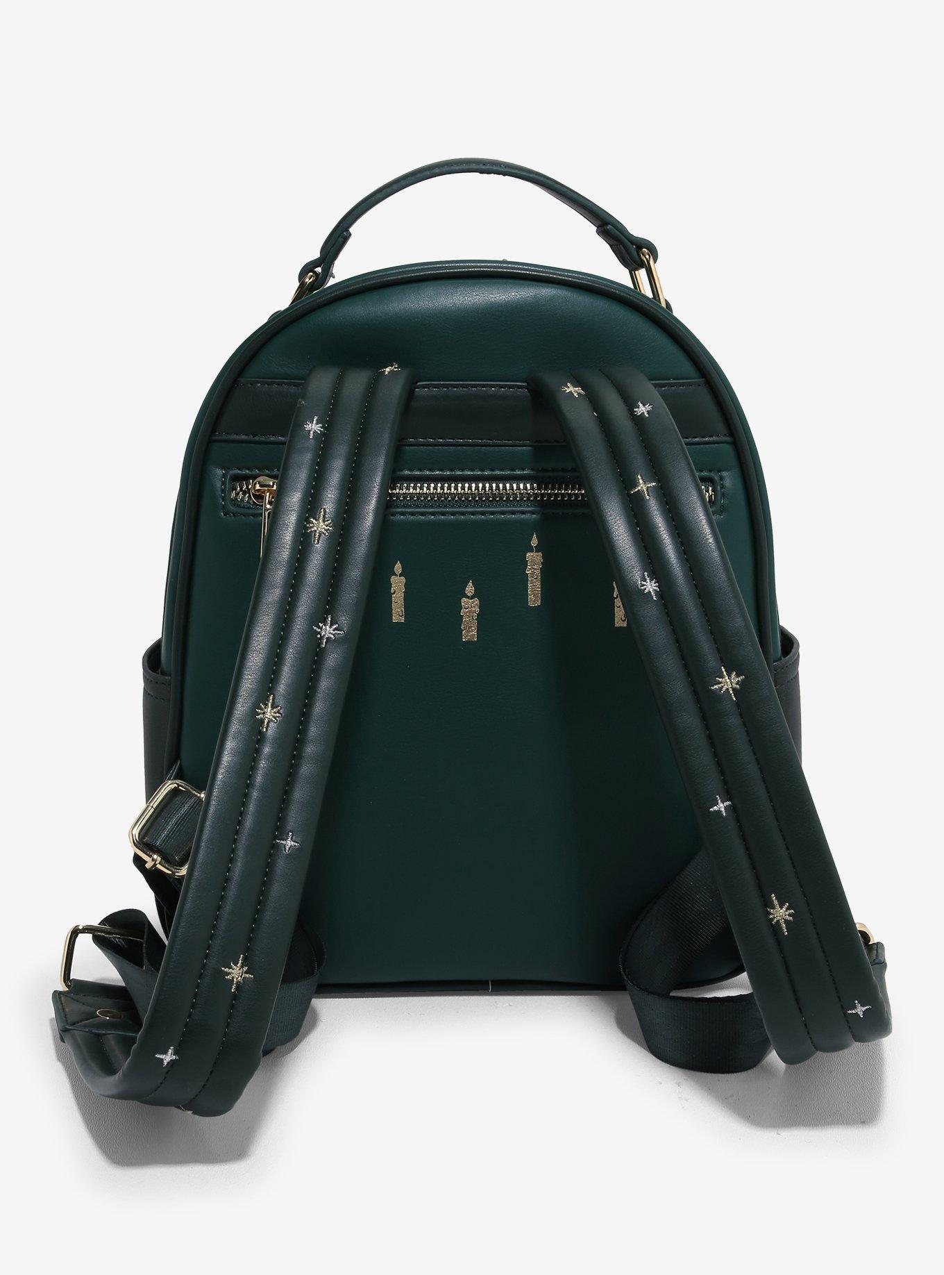 Harry Potter Snowy Hogwarts Scene Light-Up Mini Backpack - BoxLunch Exclusive, , alternate