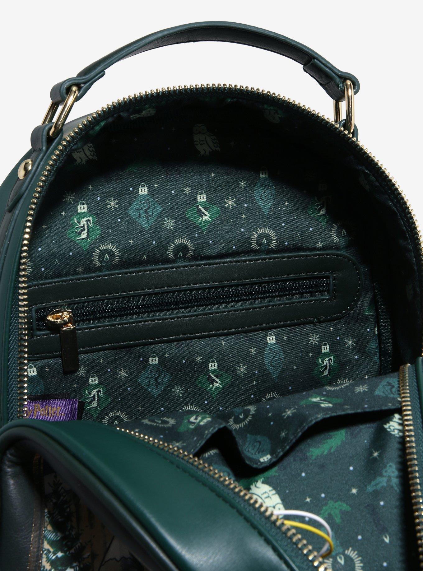 Harry Potter Snowy Hogwarts Scene Light-Up Mini Backpack - BoxLunch Exclusive, , alternate