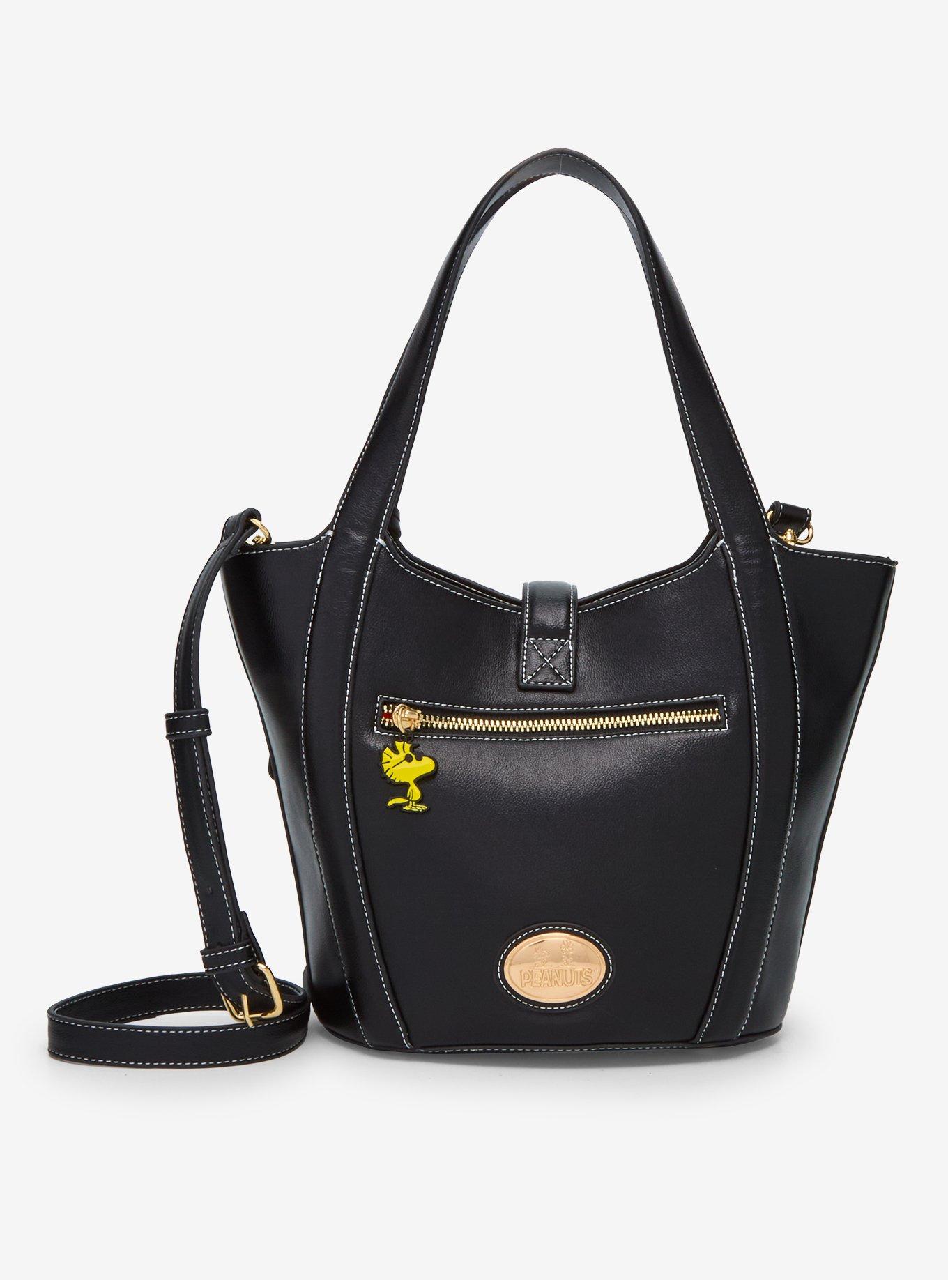 Peanuts Snoopy & Woodstock Sunglasses Pebble Textured Purse — BoxLunch Exclusive, , alternate