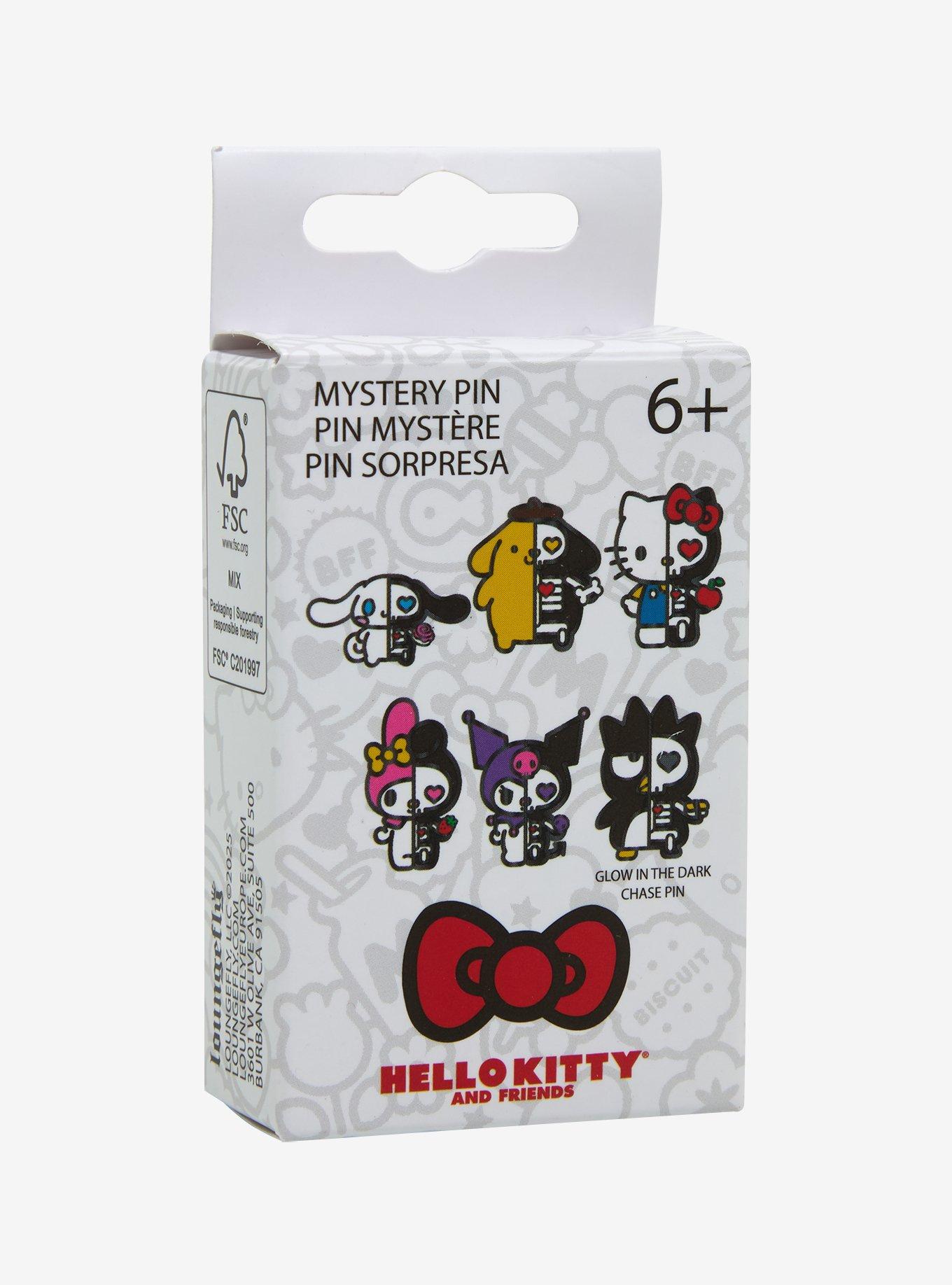 Loungefly Hello Kitty And Friends Split Skeleton Blind Box Enamel Pin, , hi-res