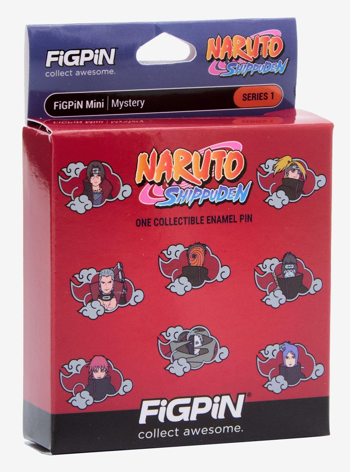 FiGPiN Naruto Shippuden Akatsuki Blind Box Enamel Pin, , hi-res