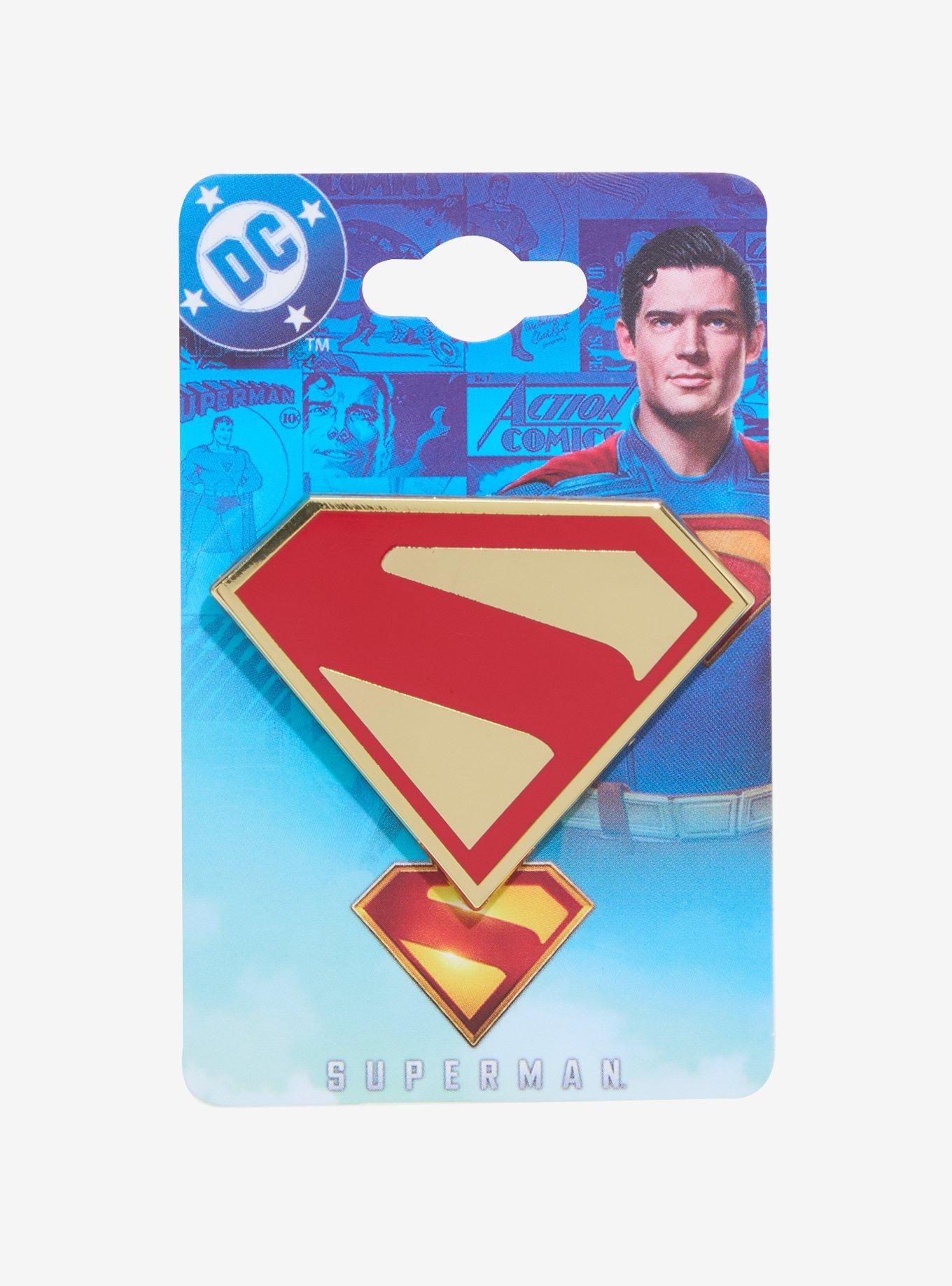 DC Comics Superman Symbol Enamel Pin, , hi-res