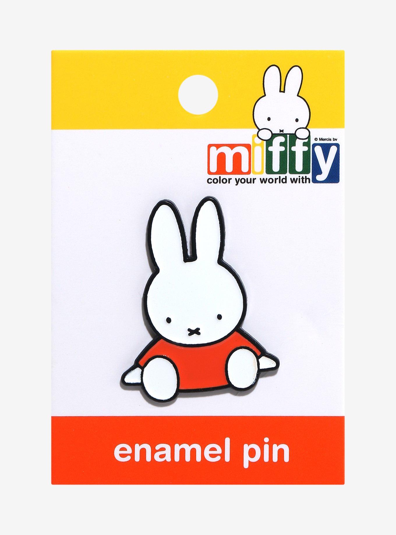 Miffy Sitting Enamel Pin, , hi-res