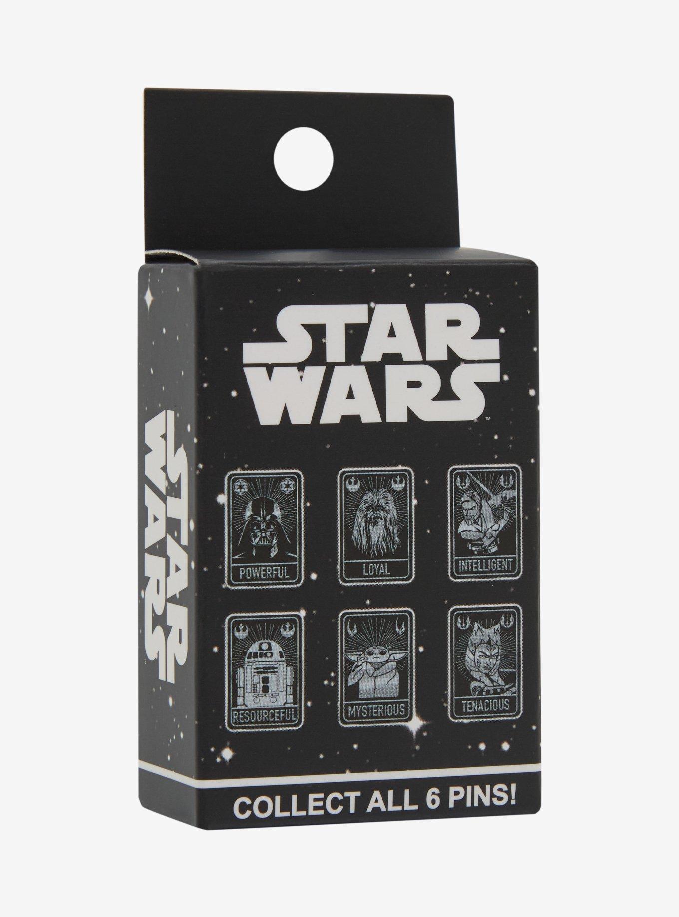 Star Wars Character Tarot Card Blind Box Enamel Pin, , hi-res