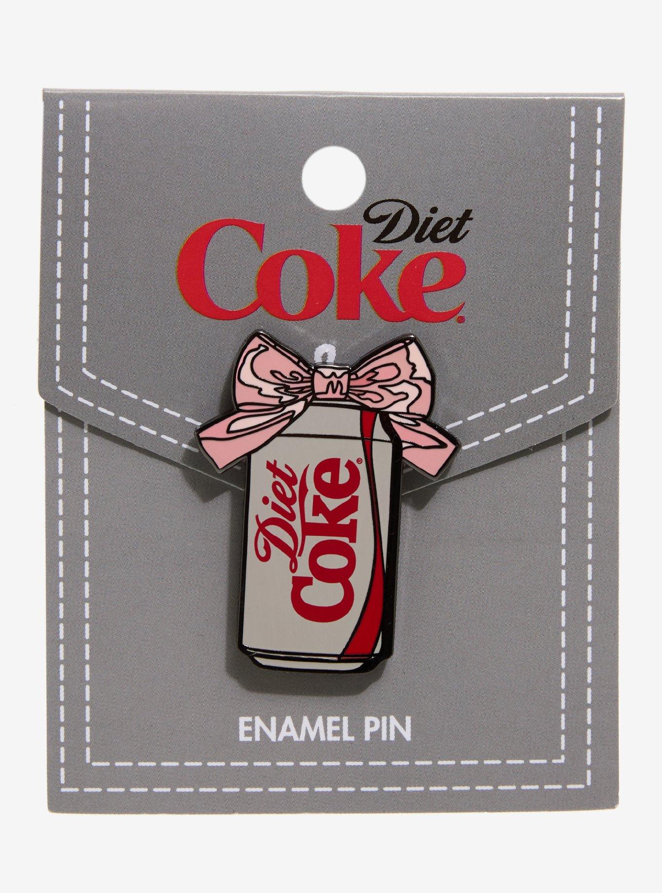 Coca Cola Coquette Diet Coke Enamel Pin, , hi-res