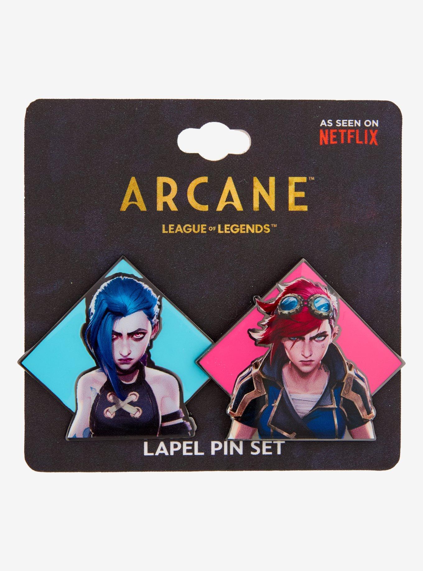 Arcane Vi & Jinx Enamel Pin Set, , hi-res