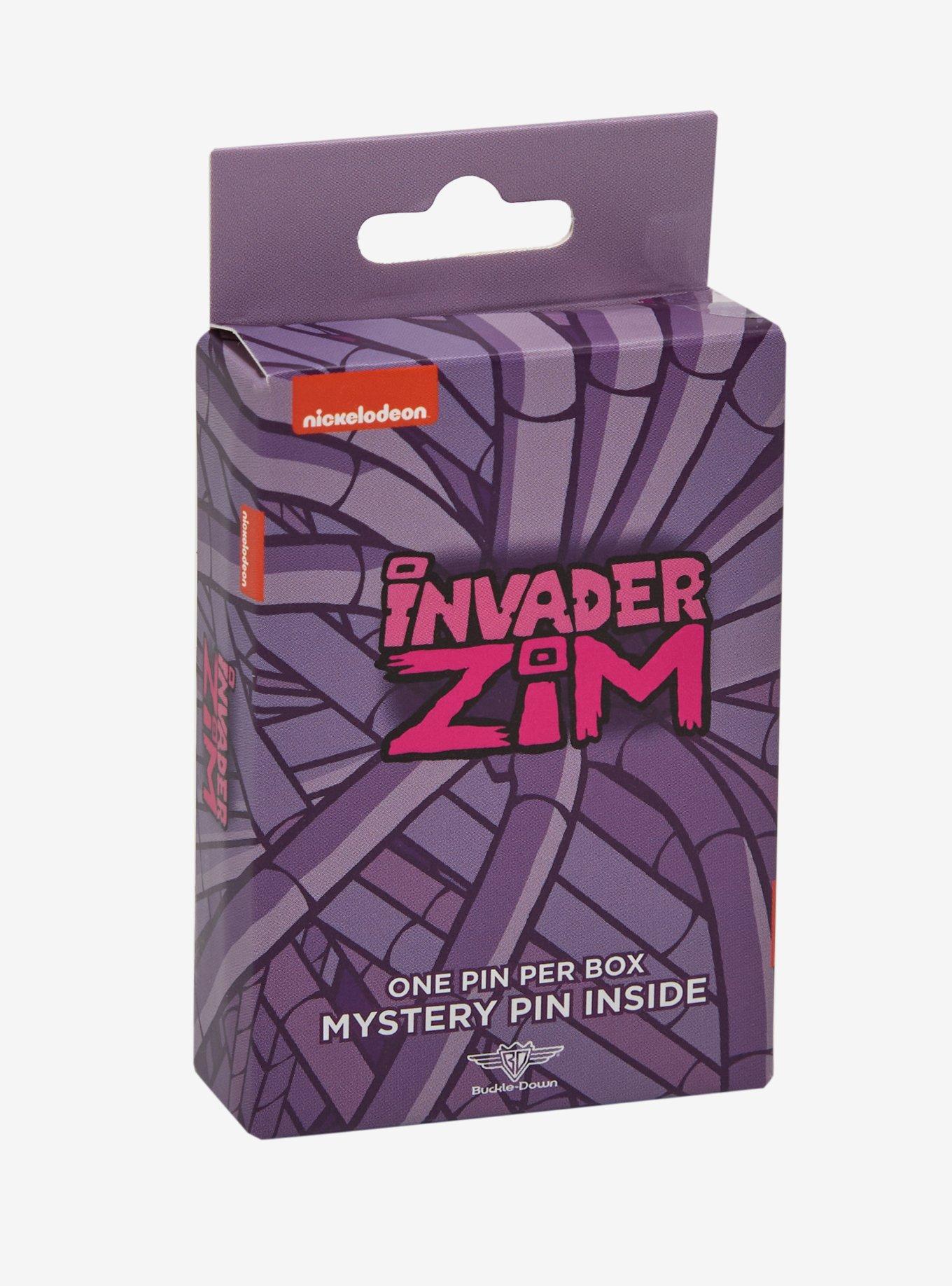 Buckle-Down Invader Zim GIR Glitter Blind Box Enamel Pin Hot Topic Exclusive, , hi-res
