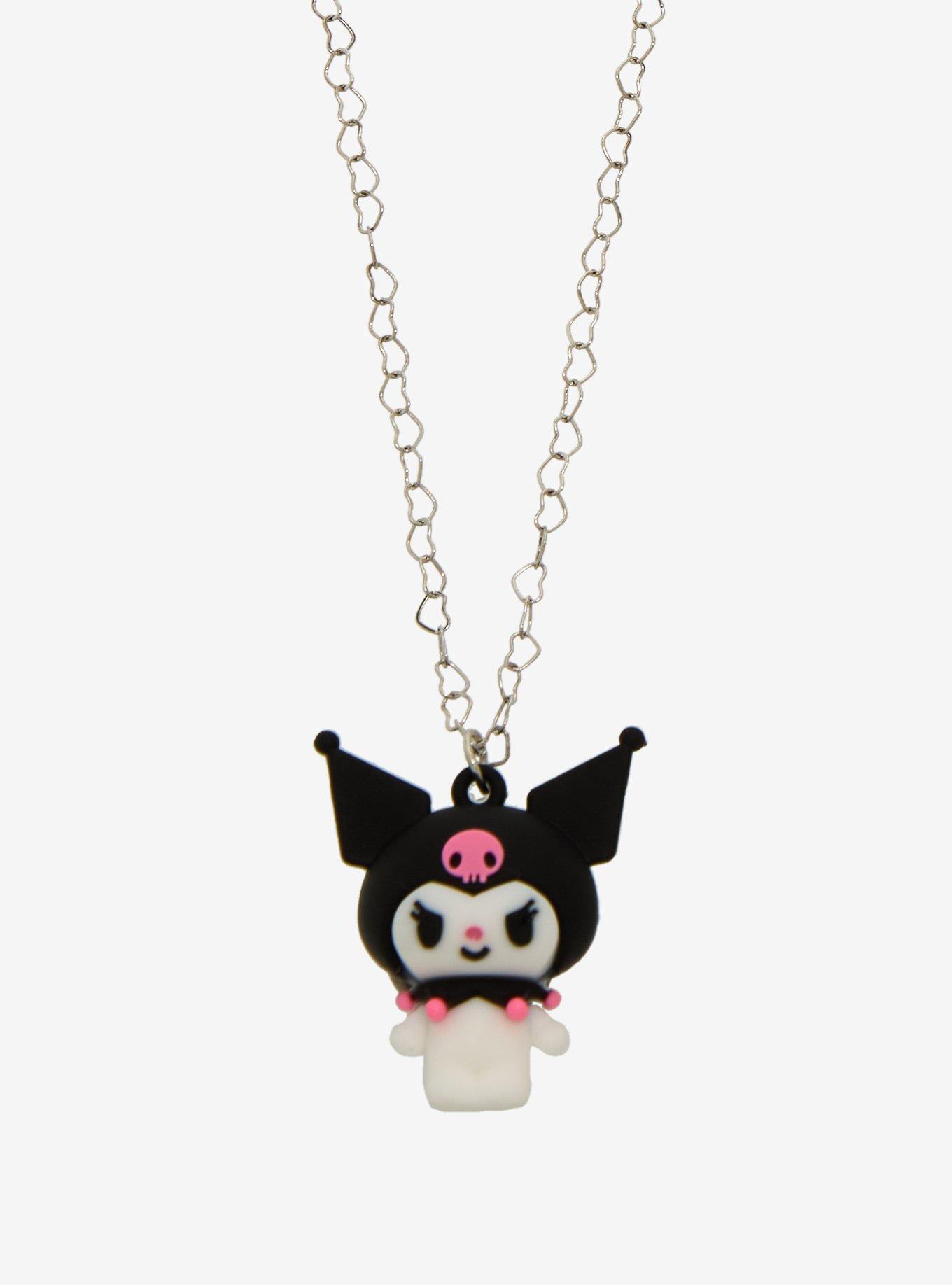 My Melody & Kuromi Figural Best Friend Necklace Set, , alternate